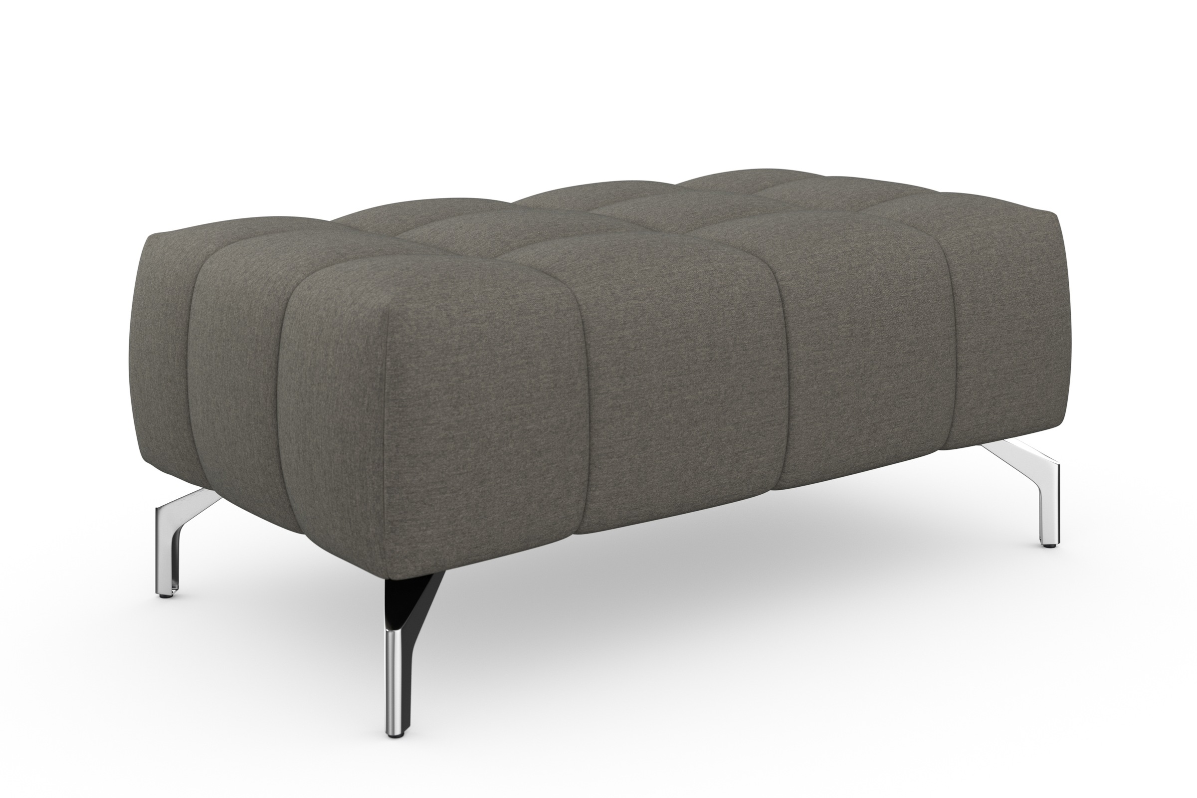 sit&more Hocker »Cool«, mit silberfarbenen Füssen