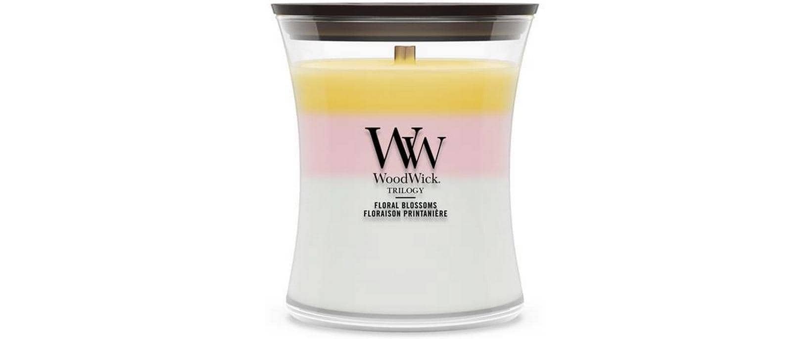 Woodwick Duftkerze »Floral Blossoms Trilogy Medium Jar«