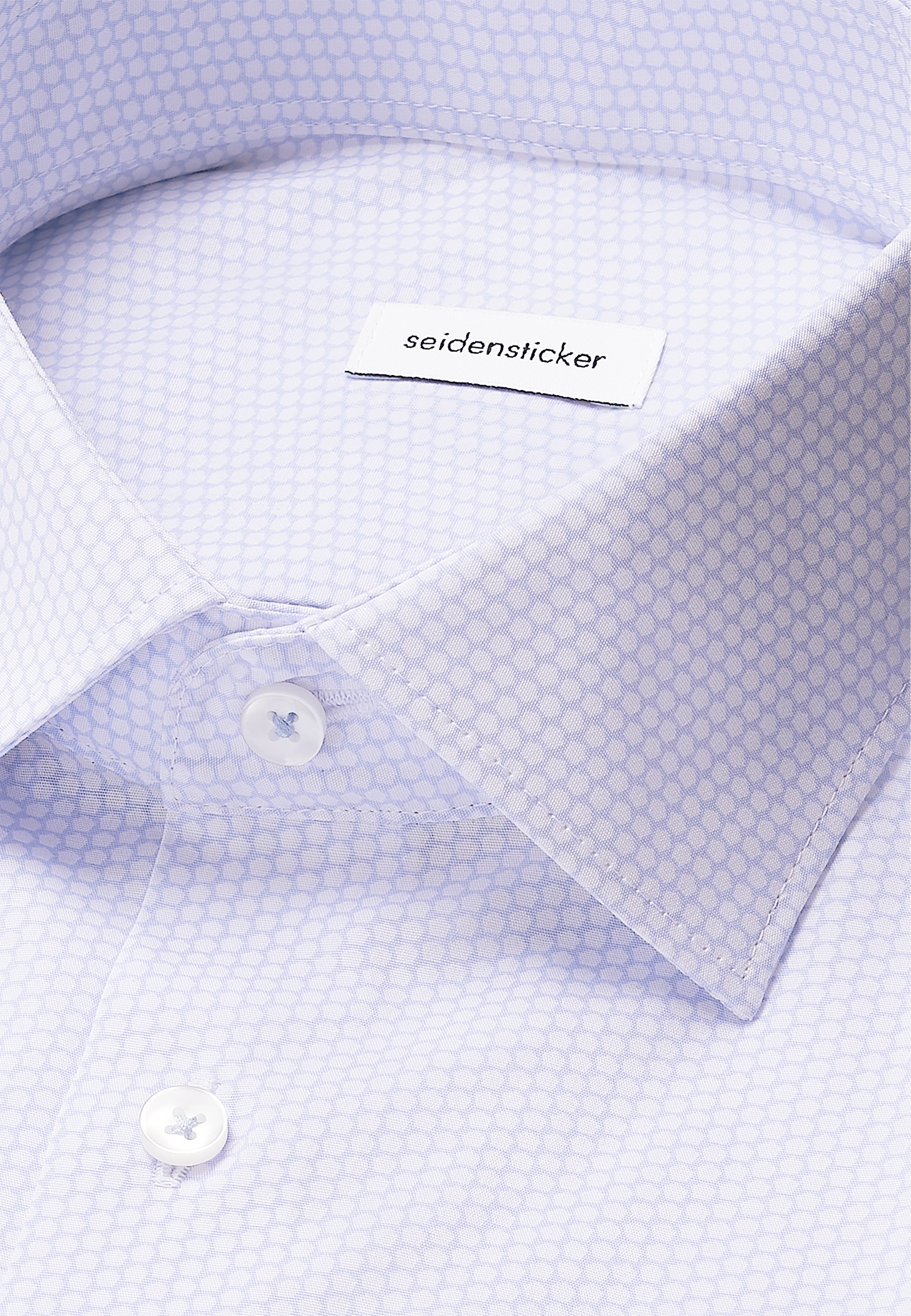 seidensticker Businesshemd »Schwarze Rose« Slim 1/1 Kentkragen Druck