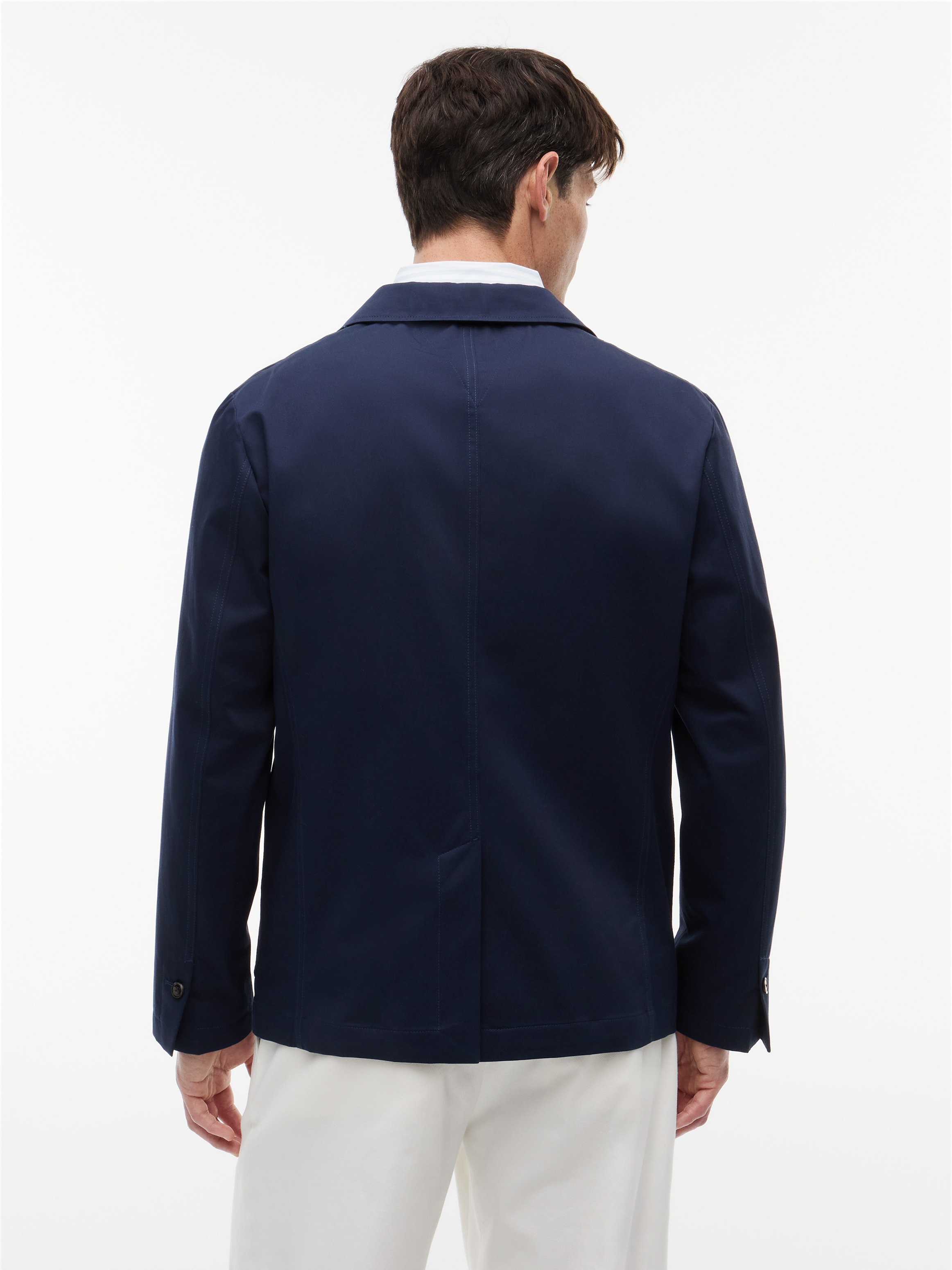 Tommy Hilfiger Sakko »Premium Line Tech-Cotton Performance Anzug« Premium Casual Everyday Sakko Anzug