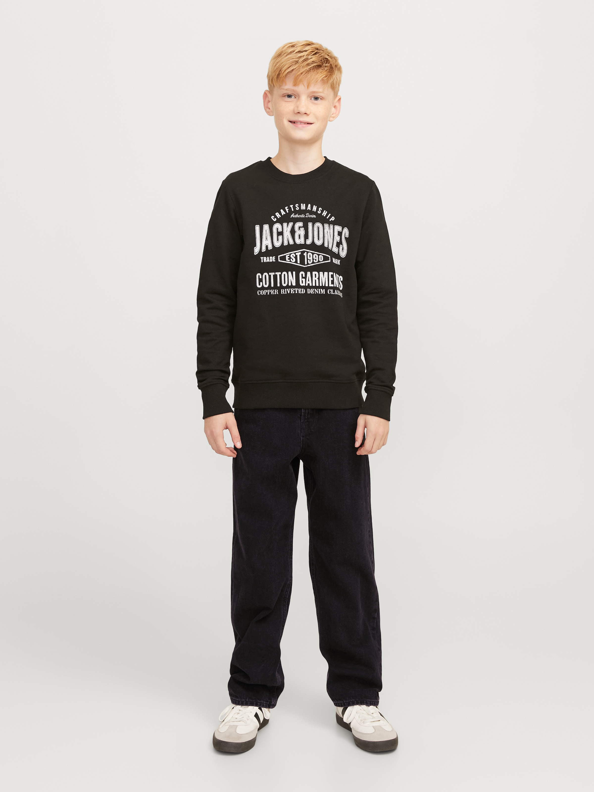 Jack & Jones Junior Loose-fit-Jeans »JJICHRIS JJORIGINAL SQ 041 JNR«