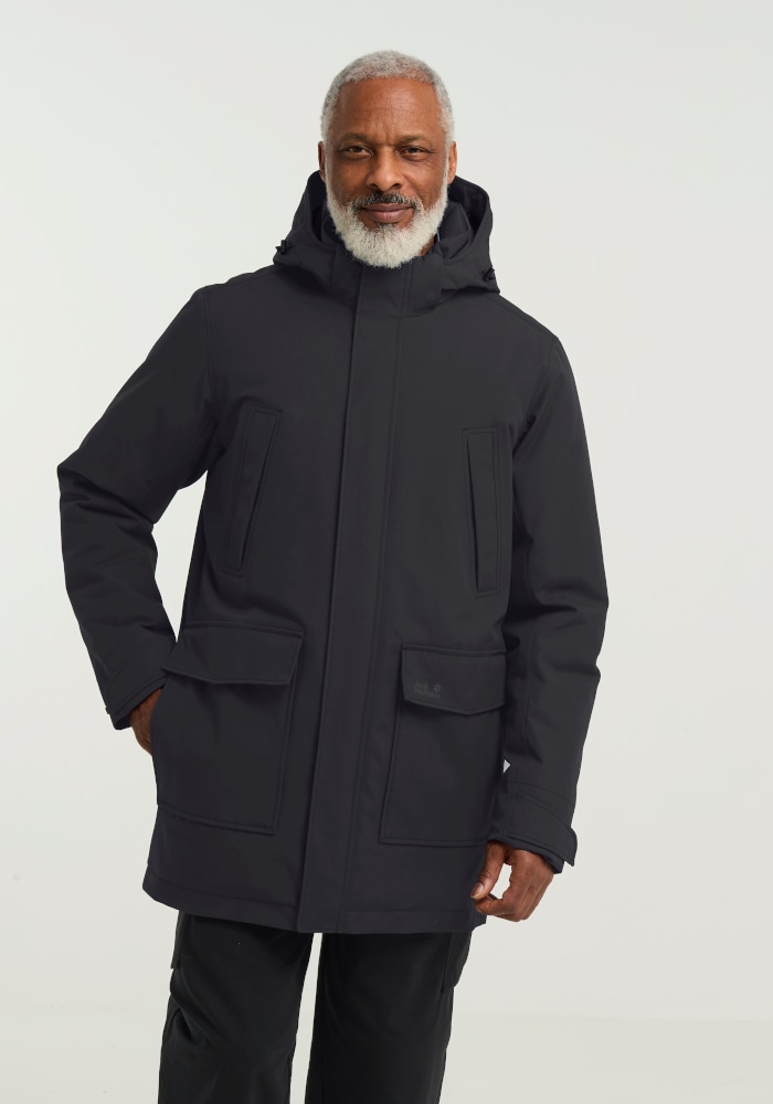 Image of Jack Wolfskin Funktionsparka "CANYON SHIELD PARKA M" für Winter, atmungsaktiv, winddicht