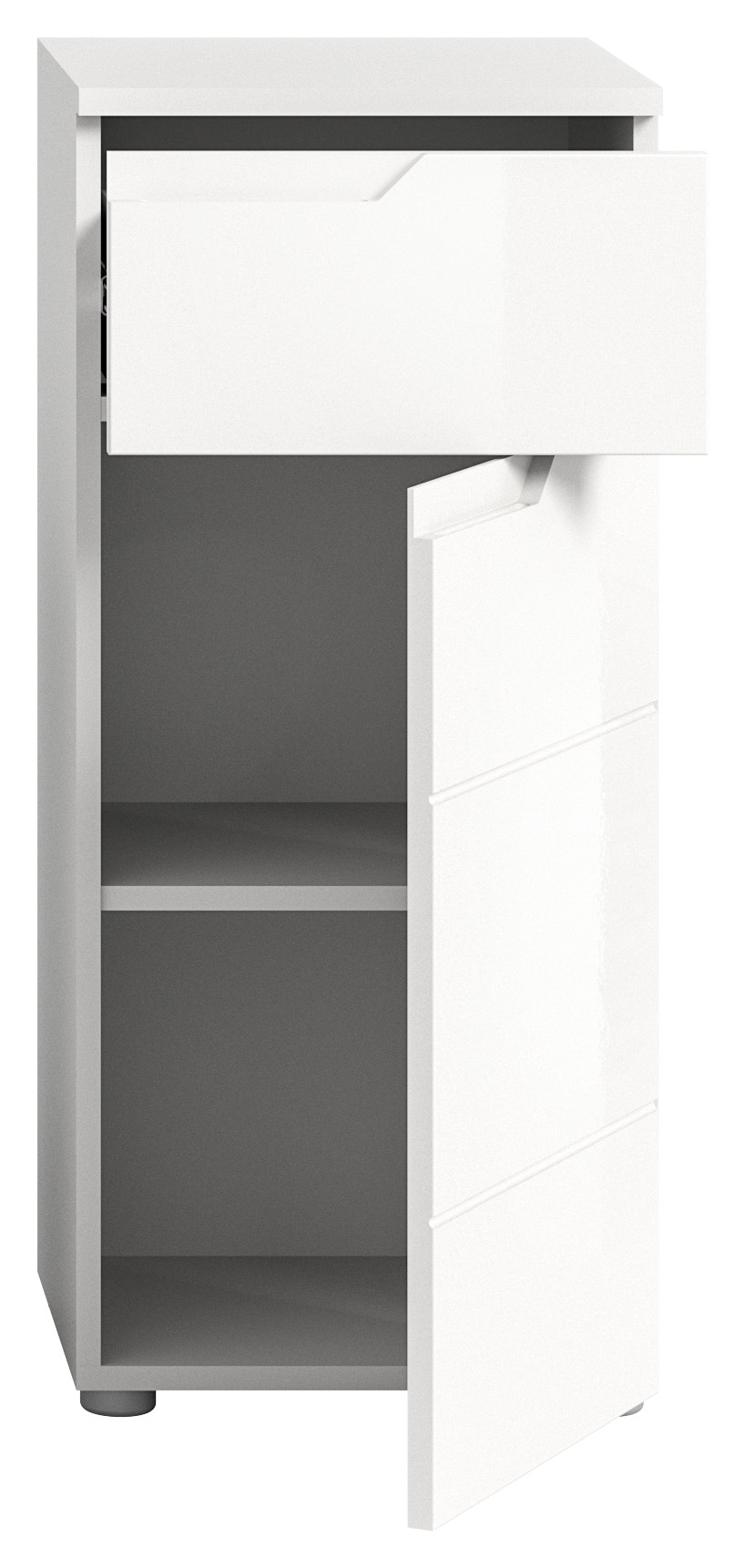 INOSIGN Unterschrank »CAPRI, Höhe 87 cm, 1 Schubkasten, 1 Tür mit Softclose-Funktion« Standschrank, Badschrank, Kommode, Badkommode, Anrichte, Midischrank
