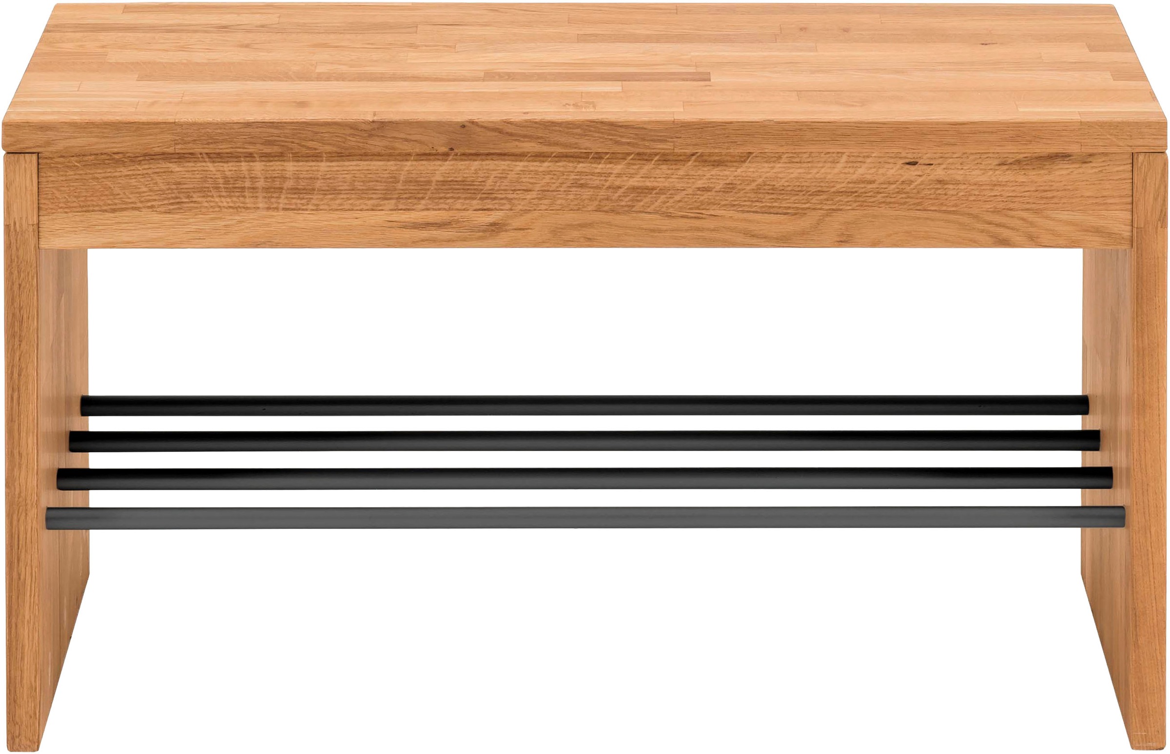 Image of Home affaire Schuhbank "Dura" aus massiven Wildeichenholz oder Buche, Breite 82 cm