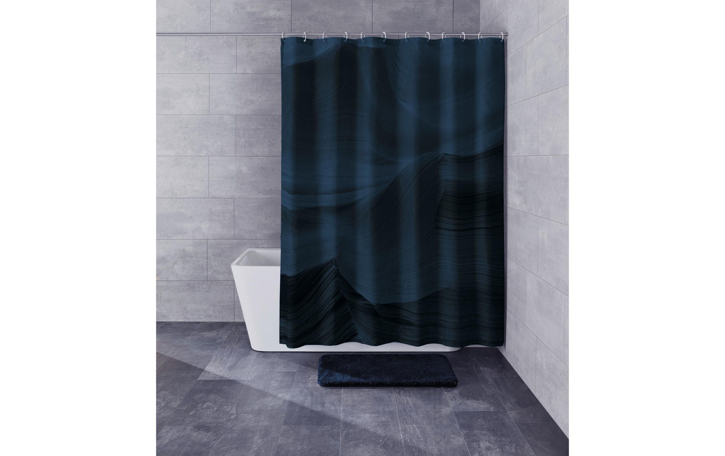 Kleine Wolke Duschvorhang »Mystic« Breite 180 cm Set, 