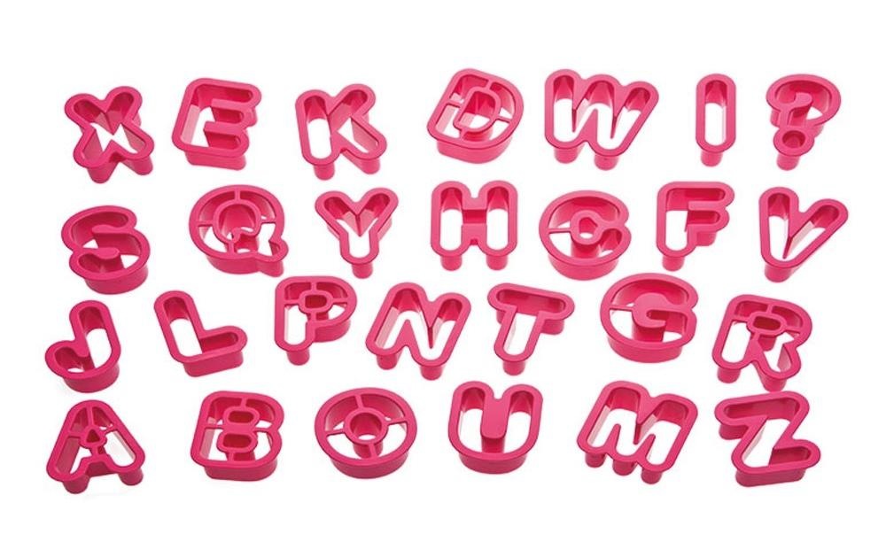 Image of Ausstechform "Decora 27 Stück, Alphabet" Kunststoff 27 Stk. tlg.