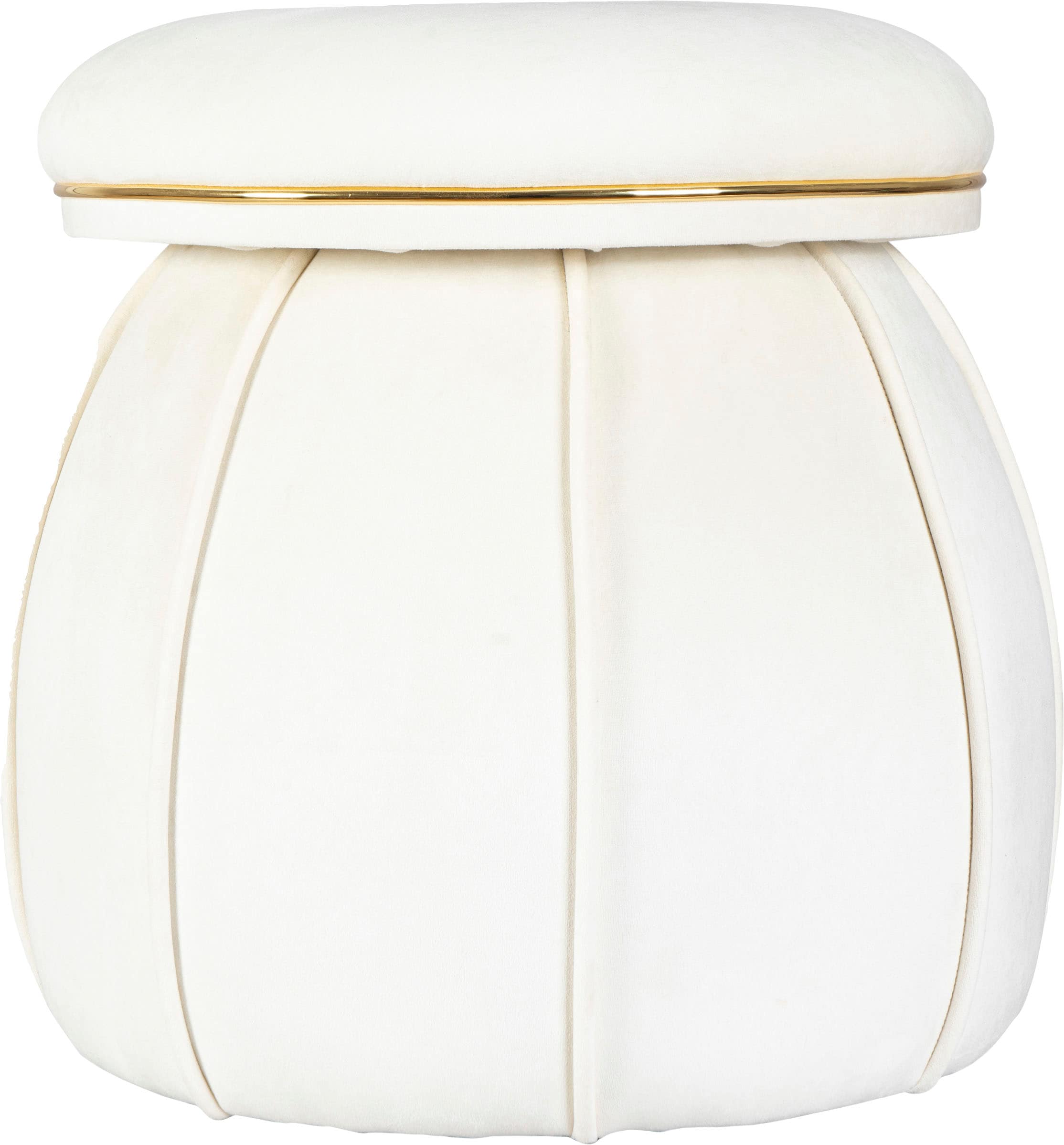 Kayoom Sitzhocker »Hocker Corin,extravagante Form,stilvolle Farben,elegant gesteppter Fuss«, (1 St.), komfortabel, hochqualitativ, pflegeleicht, sorgfältig verarbeitet