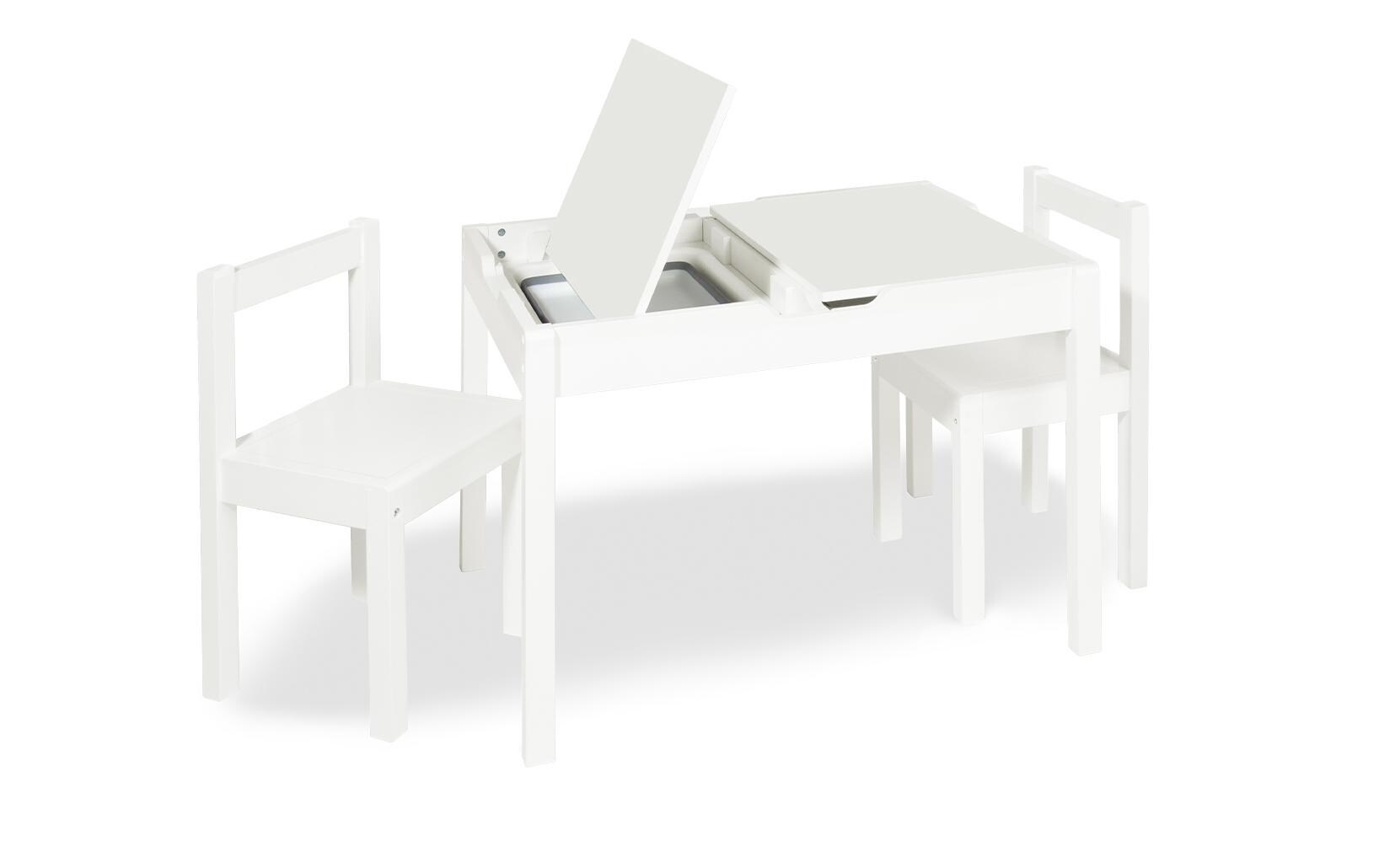 Pinolino® Kindersitzgruppe »Linnea« 3 tlg. Tisch mit Stauraum