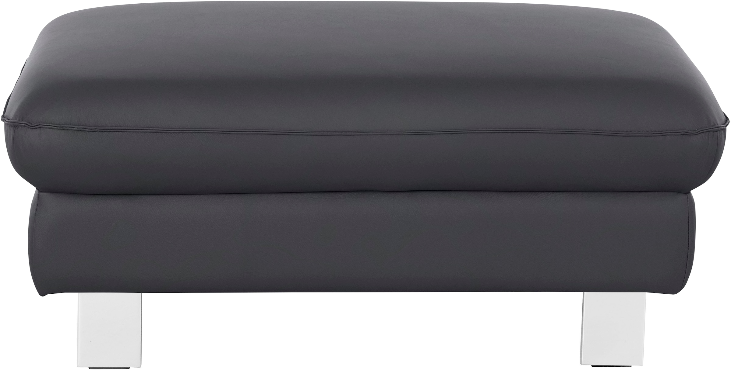 COTTA Hocker mit edlen Metallfüssen