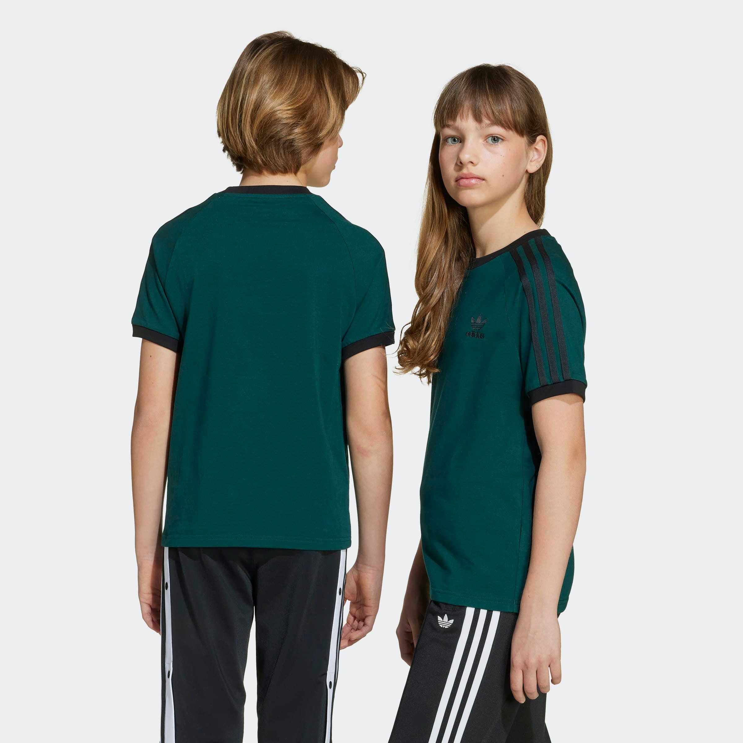 adidas Originals T-shirt »3 STRIPE TEE« drei Streifen Shirt für Kinder
