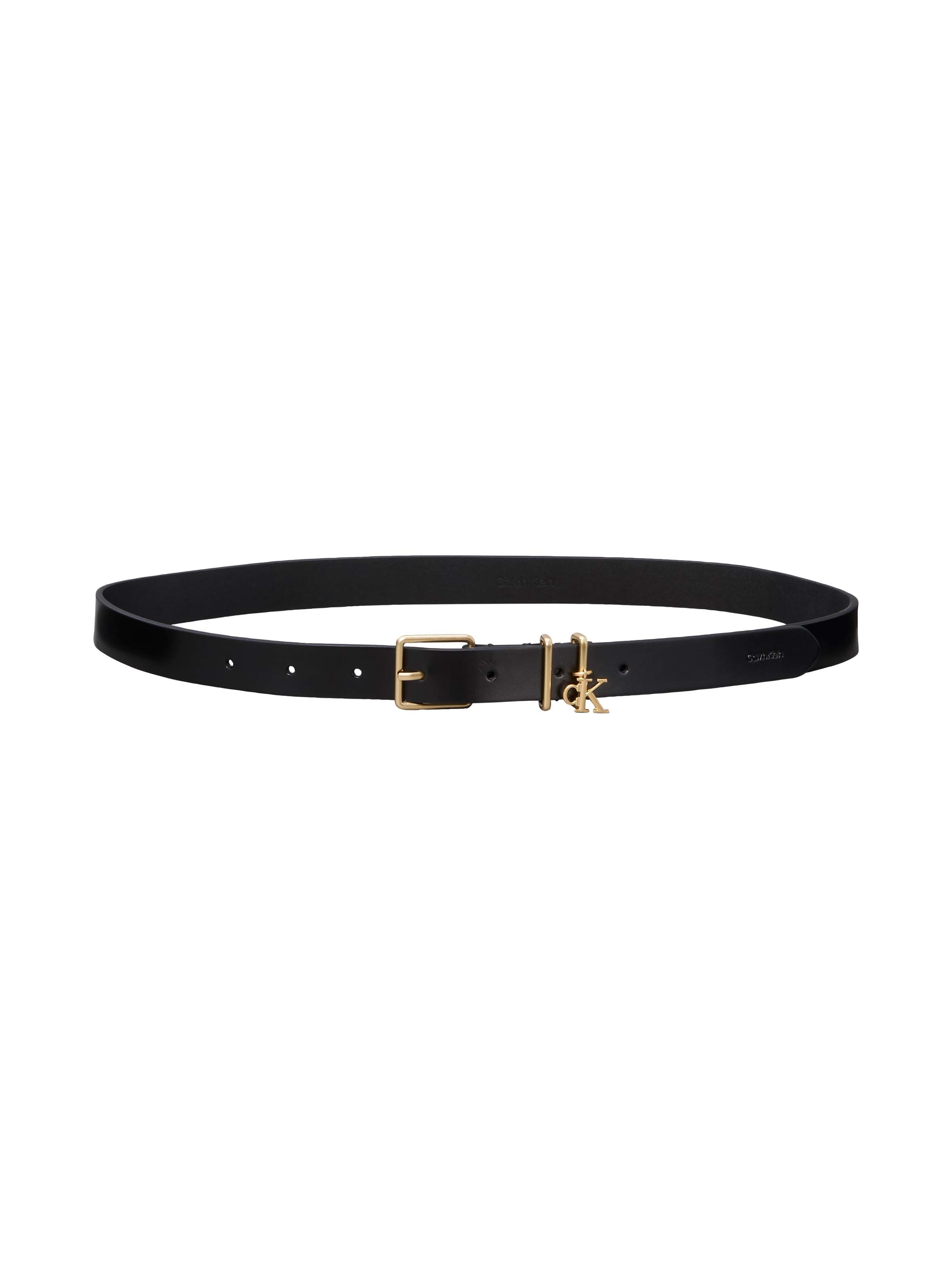 Calvin Klein Ceinture en cuir »MONOGRAM CHARM  KEEPER BELT 25MM« Regular fit mit Anhänger