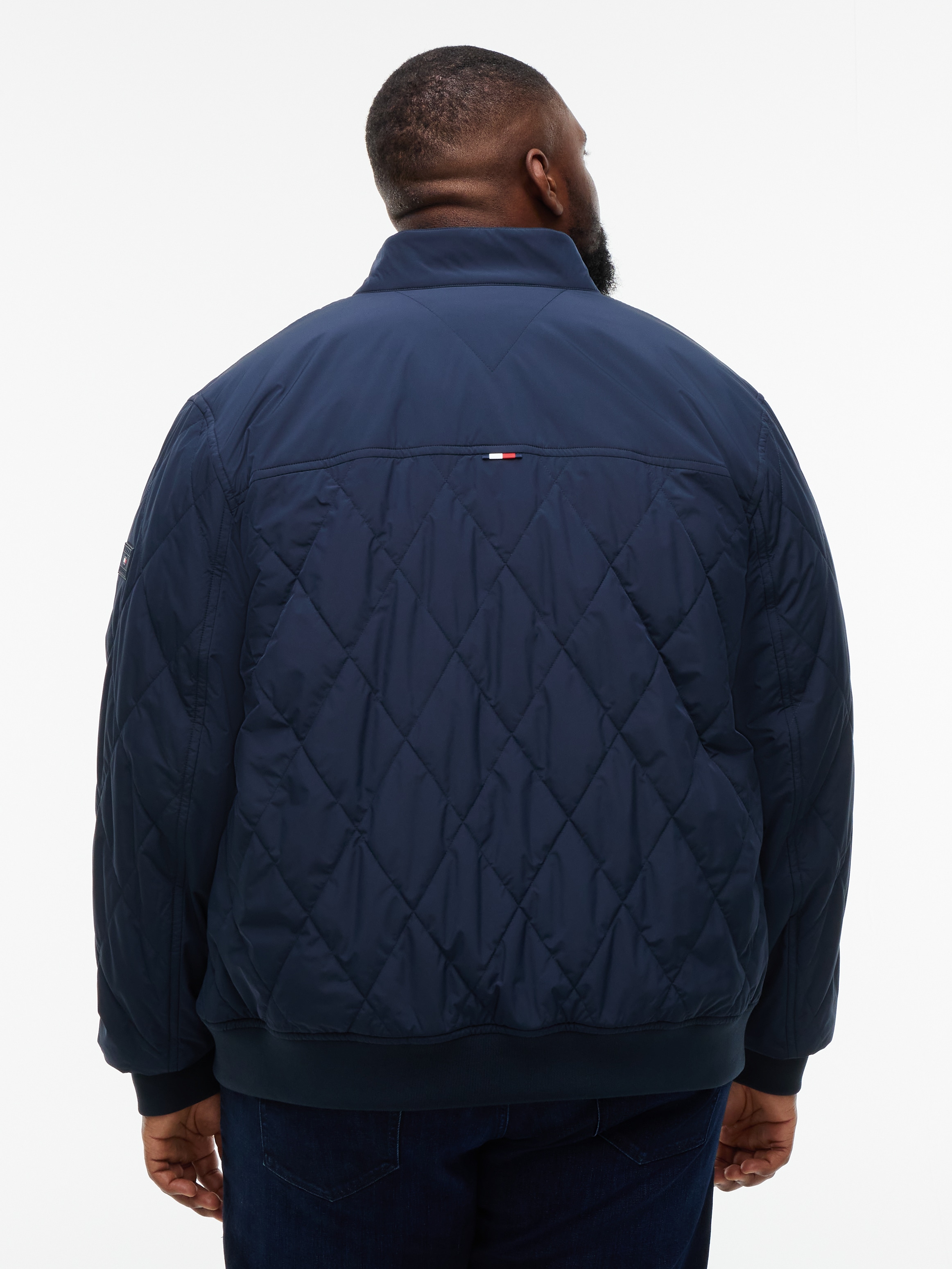 Tommy Hilfiger Big & Tall Blouson »BT-PACKABLE QUILTED HARRINGTON« avec design matelassé et finition déperlante