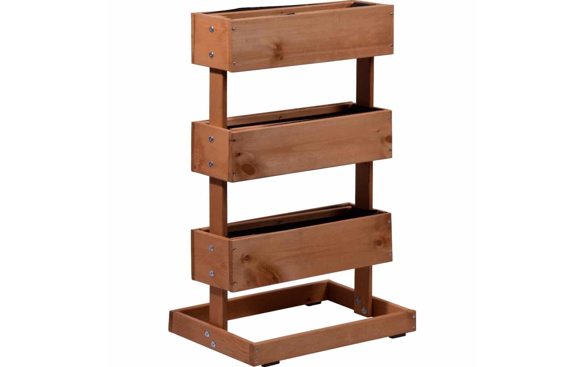 dobar Hochbeet »mit 3 Pflanzkästen«