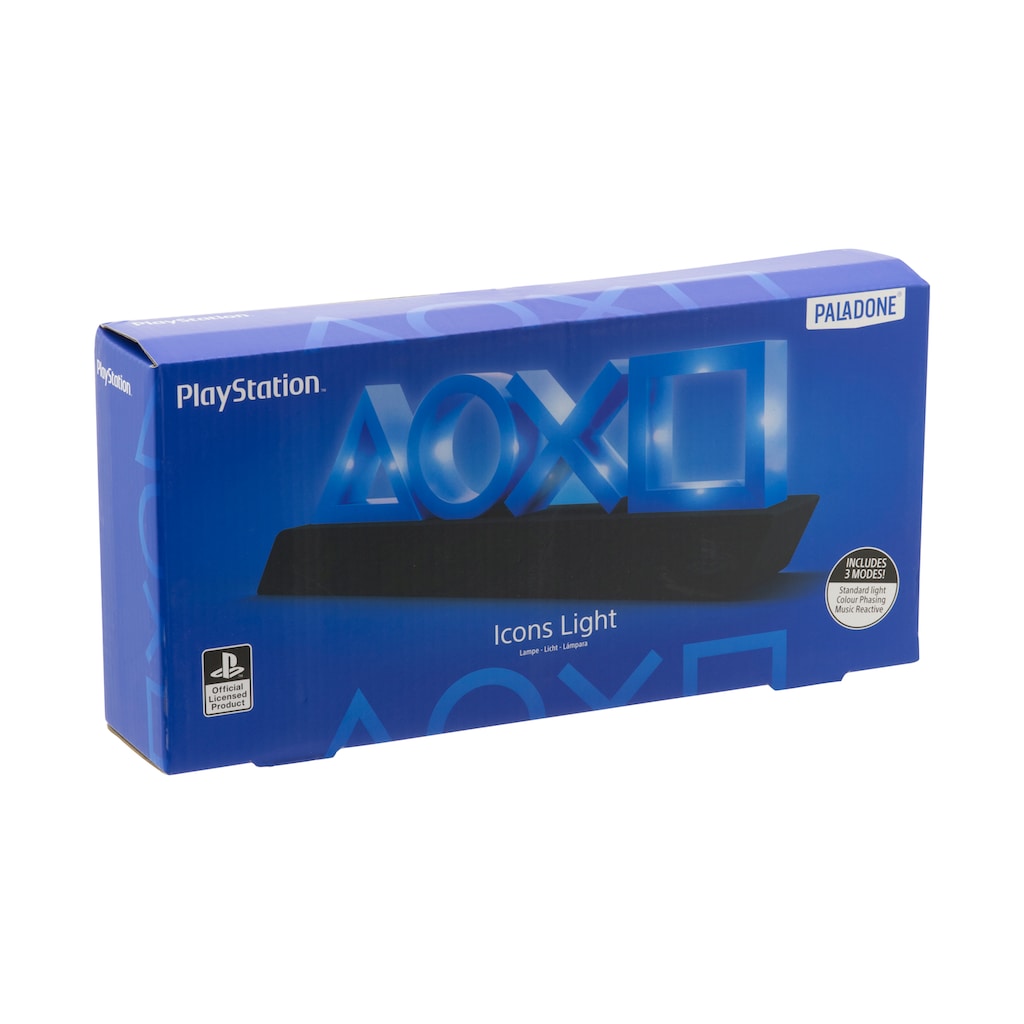Paladone LED Dekolicht »Playstation 5 Icons Leuchte (weiss/blau)«