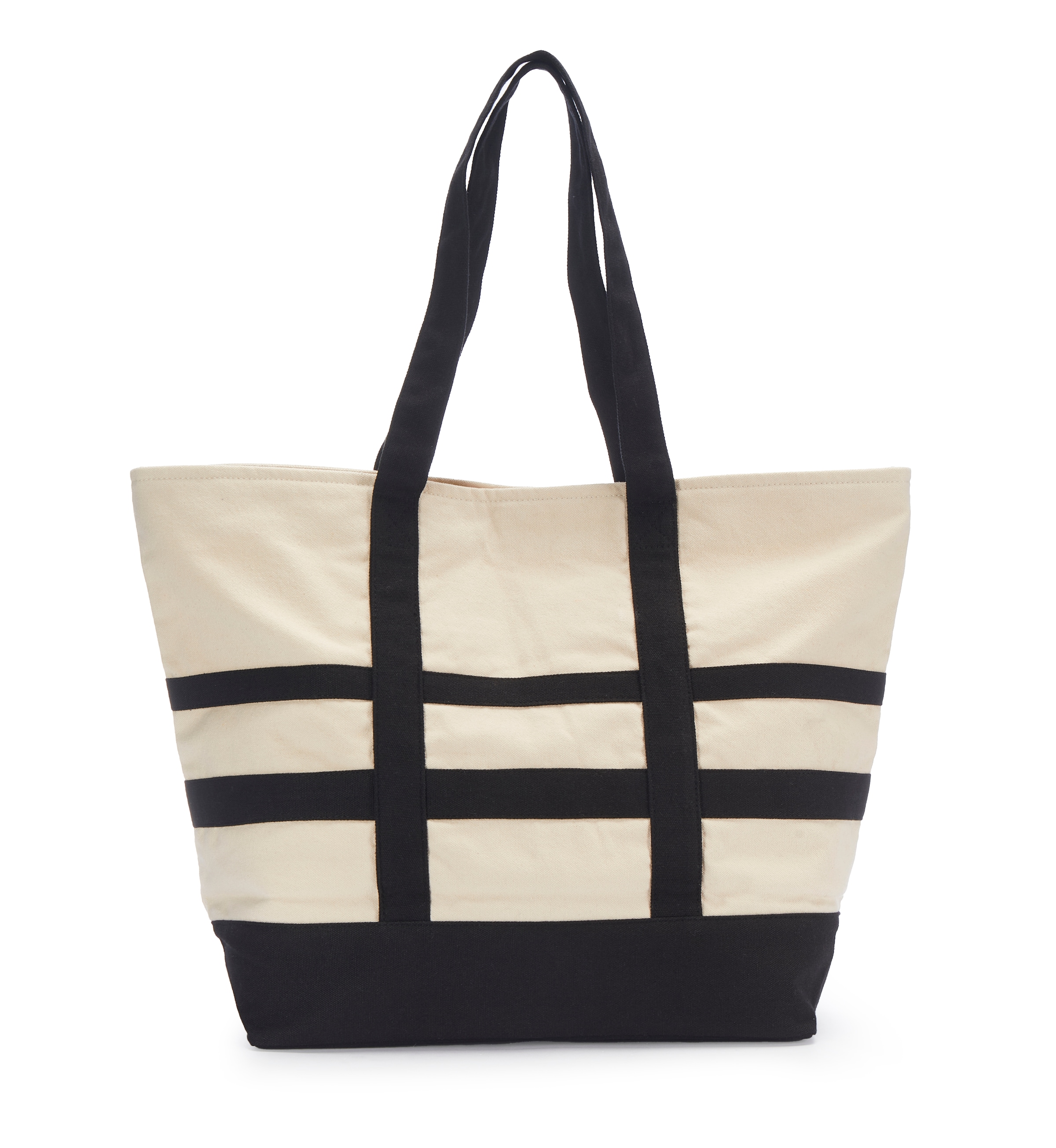 Elbsand Shopper »Einkaufstasche, Sommertasche, Badetasche, Schultertasche, Tragetasche« NEU Strandtasche, Handtasche mit kontrastfarbenen Details