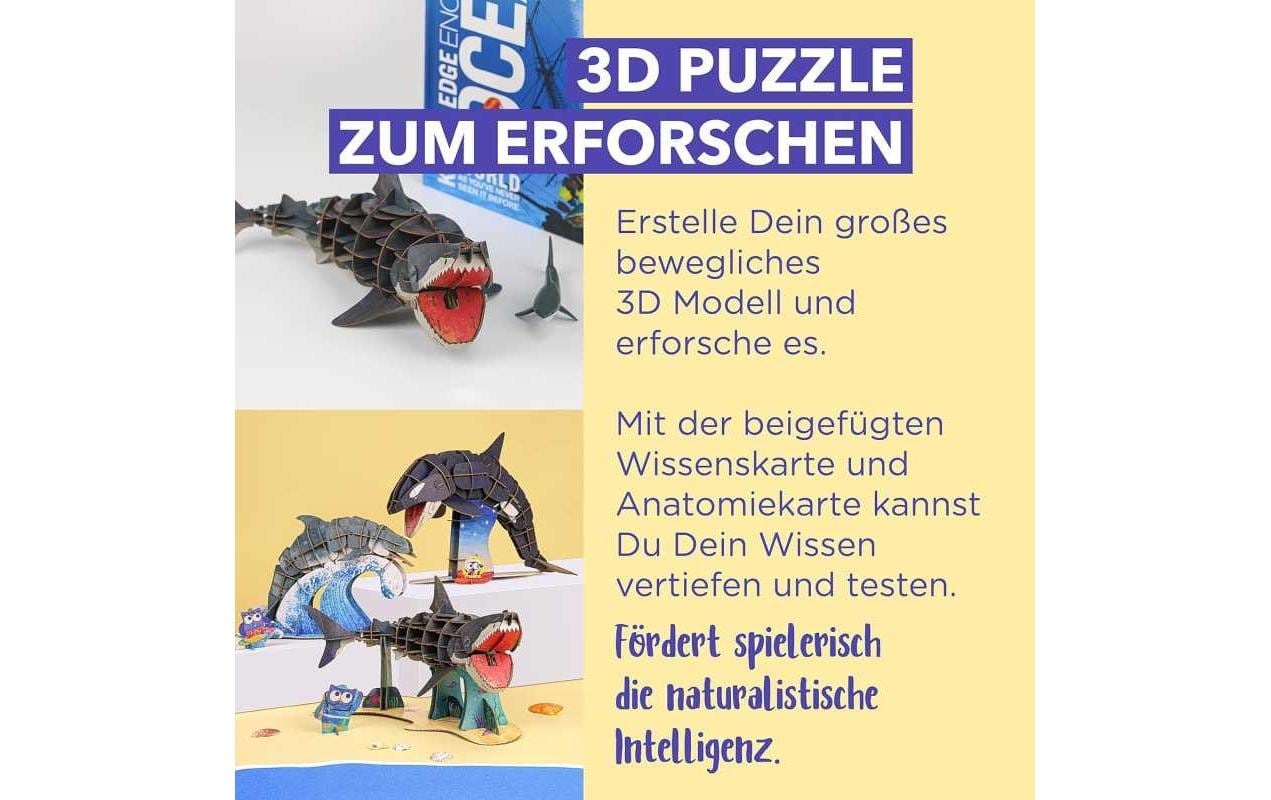 3D-Puzzle »mierEdu Eco – Der weisse Hai«