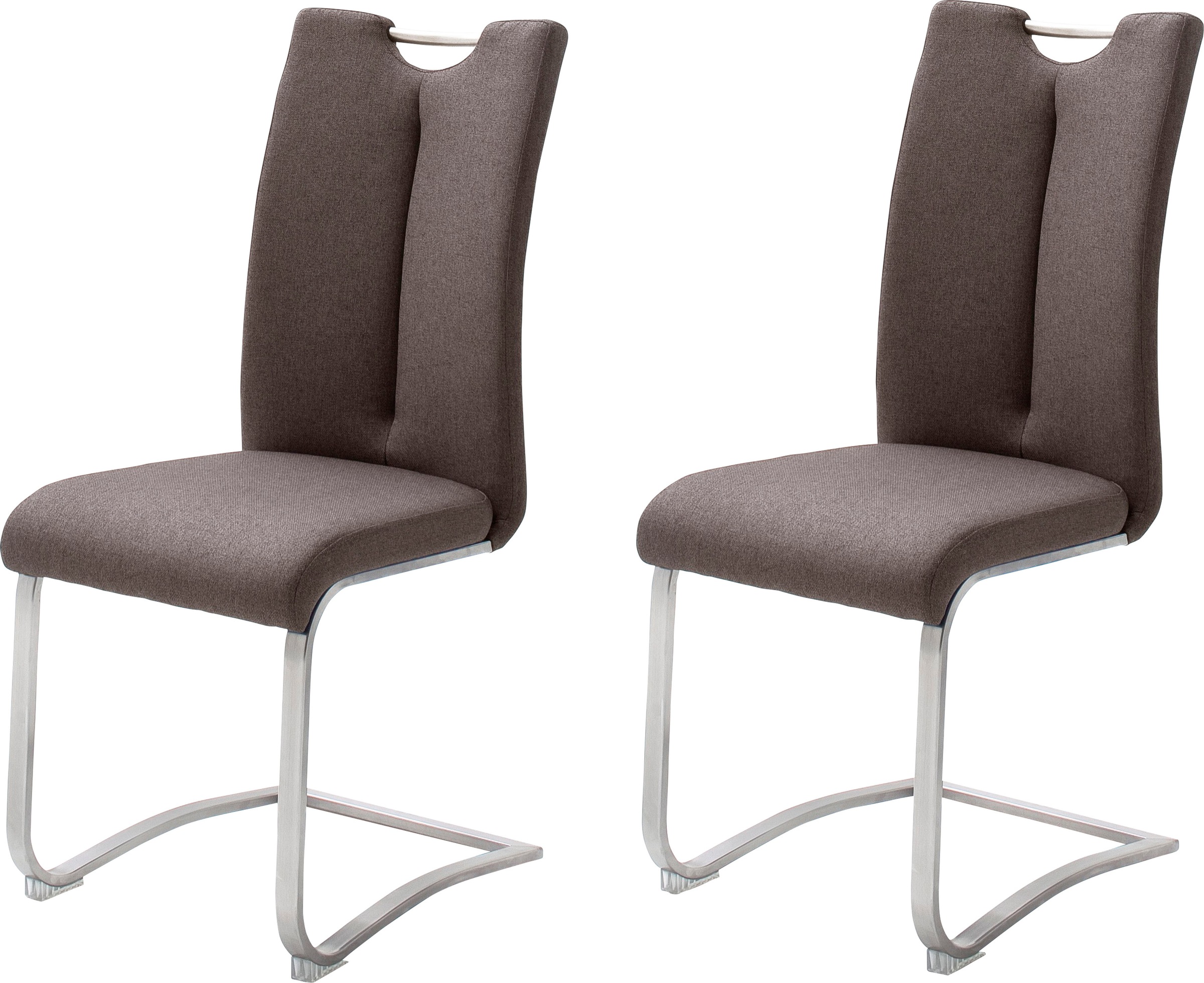 Image of MCA furniture Freischwinger "Artos XL" (Set) 2 Stk.2-er Set, Stuhl mit Griffloch, belastbarkeit bis 140 kg