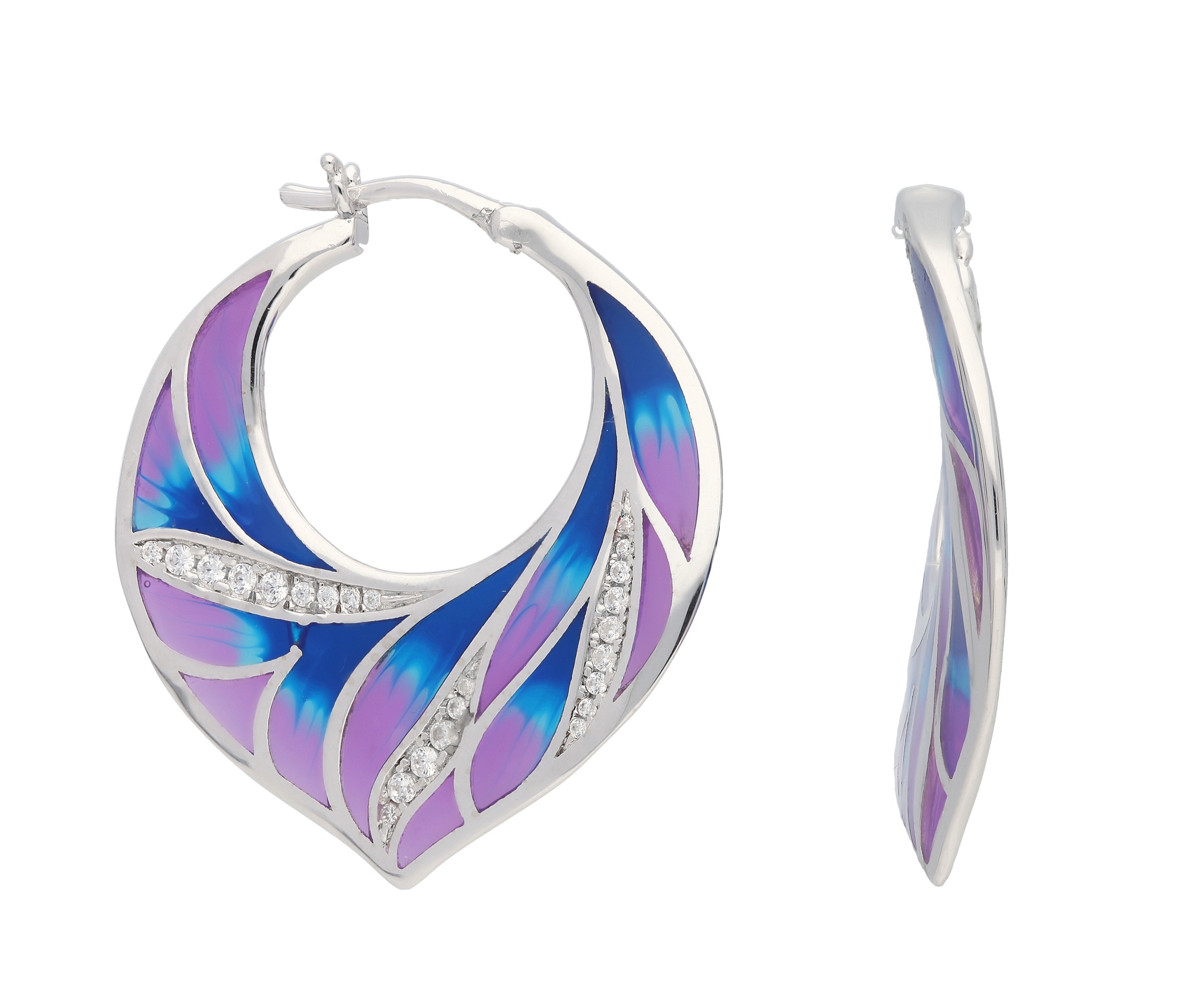 Image of Vivance Paar Creolen »Eyecatcher« bei Ackermann Versand Schweiz