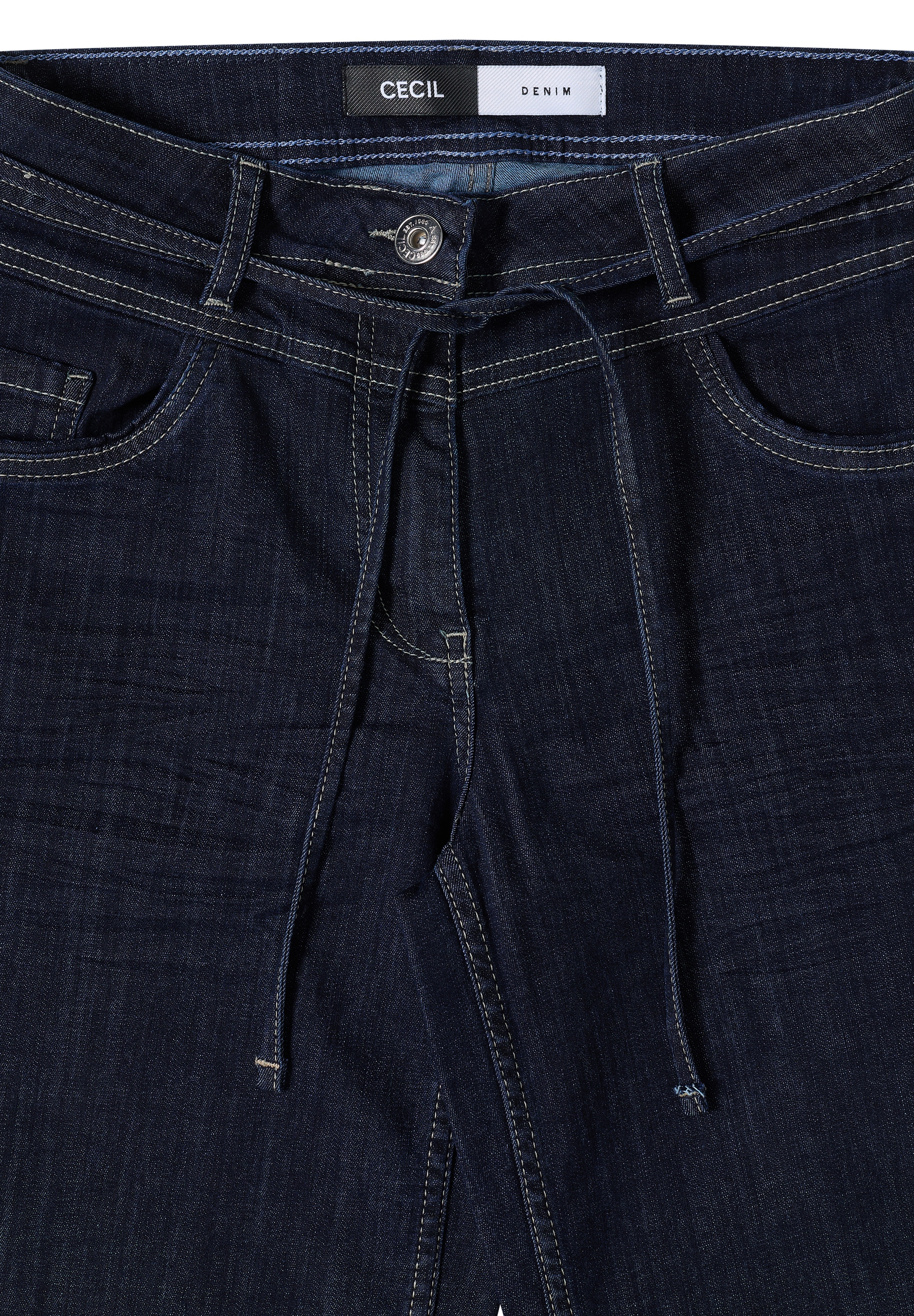 Cecil Jeans large »Style Neele« 7/8-Länge mit Gürtel-Detail