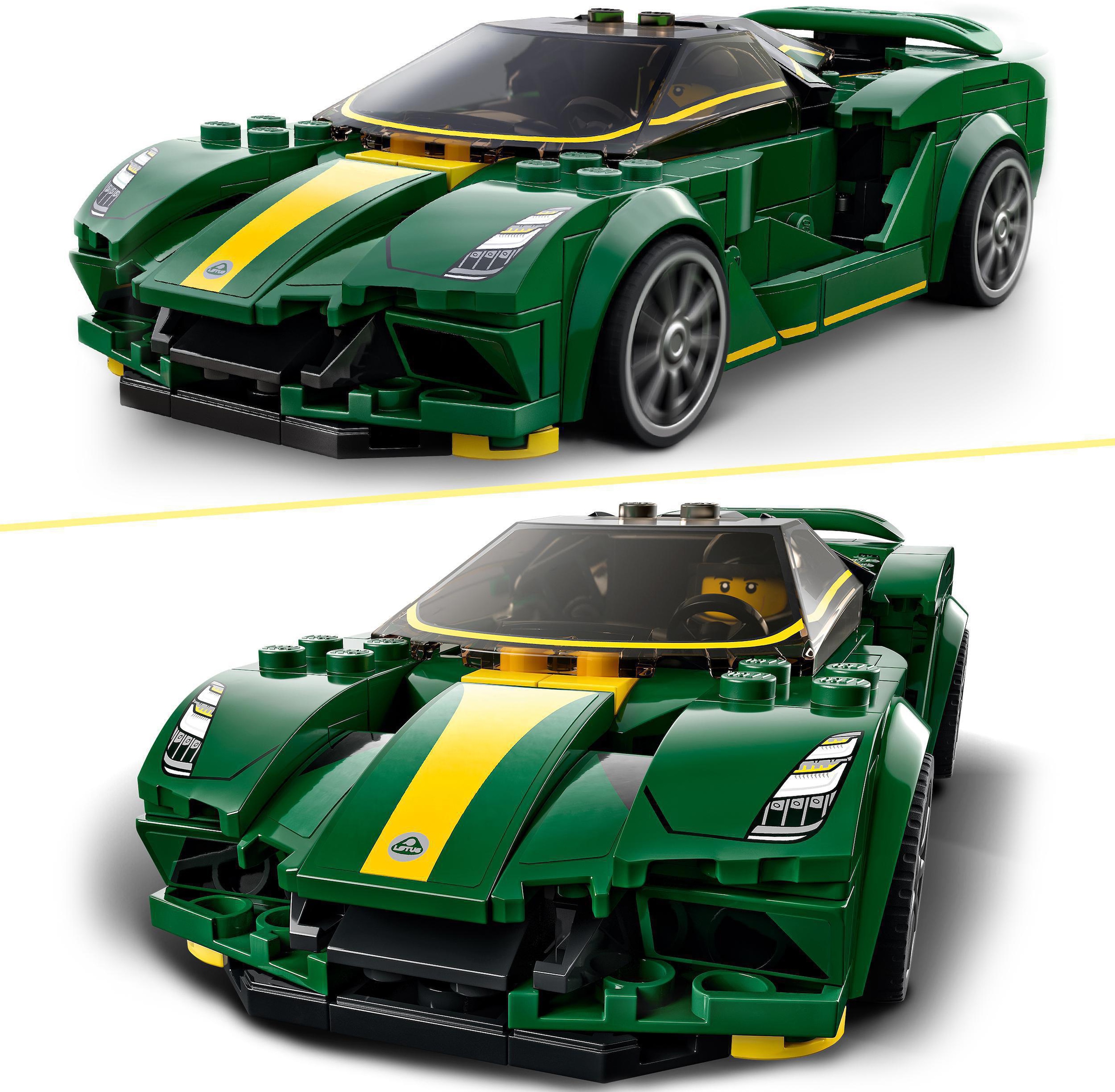 LEGO® Konstruktionsspielsteine »Lotus Evija (76907), LEGO® Speed Champions«, (247 St.), Made in Europe