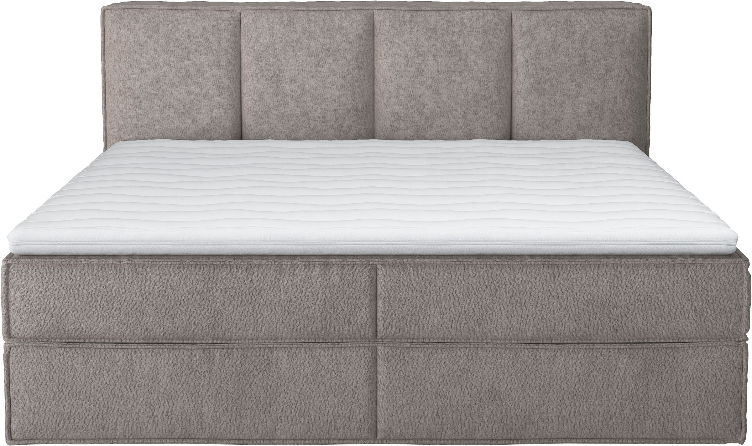 LeGer Home by Lena Gercke Boxspringbett »Addyson«, (Härtegrade H2, H3 und H4 wählbar), Boxspringbett inkl. Topper, 2 Matratzen