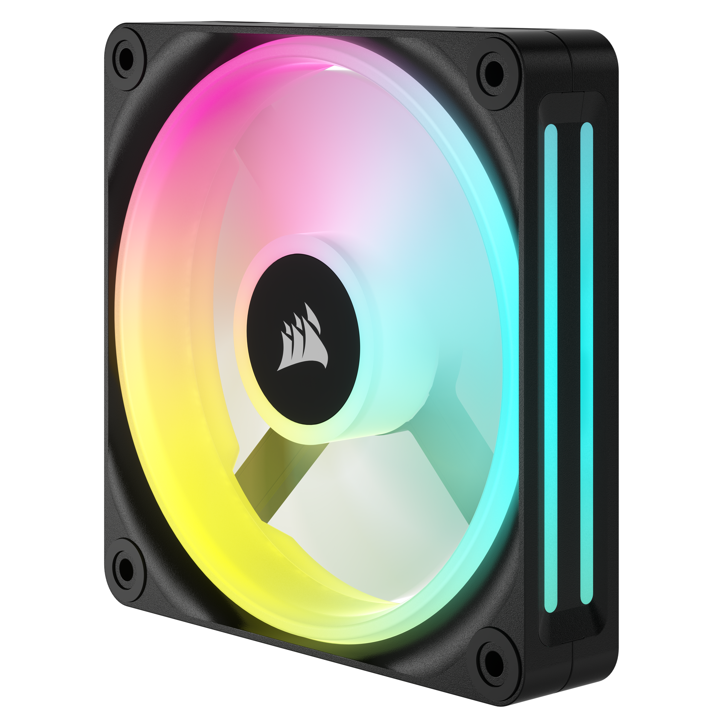 Corsair Gehäuselüfter »iCUE LINK QX140 RGB Erweiterungskit 140-mm-PWM-Lüfter«, RGB-Lüfter