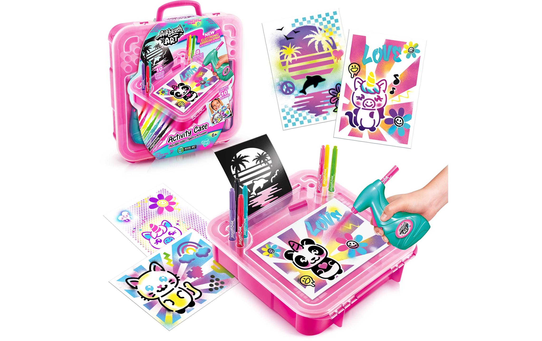 Kreativset »Canal Toys Airbrush Art Activity Case«