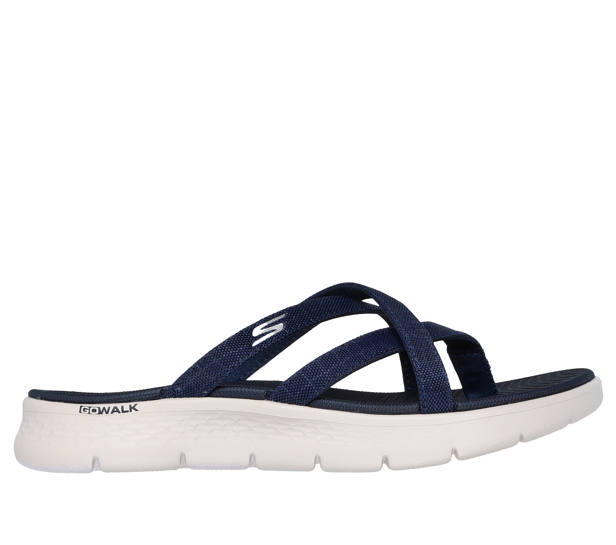 Skechers Zehentrenner »GO WALK FLEX SANDAL-SSSELENA«  Sommerschuh, Strandschuh, Sandale, Badeschuh mit Komfortfussbett