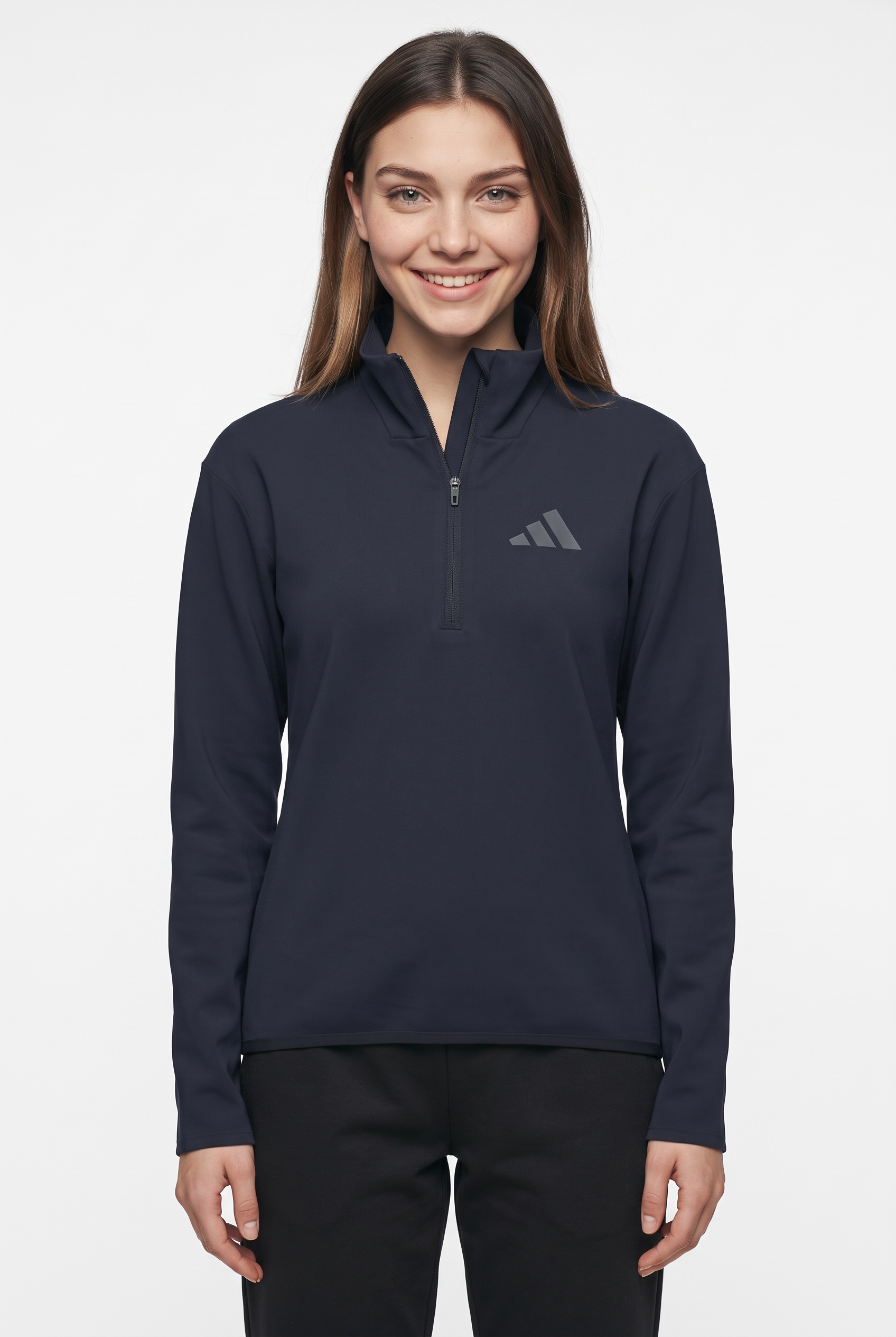 adidas TERREX T-shirt à col roulé »MULTI ESSENTIALS HALF ZIP FLEECE T« sportlicher Stil, für Sportmode und Streetwear, mit Reissverschluss