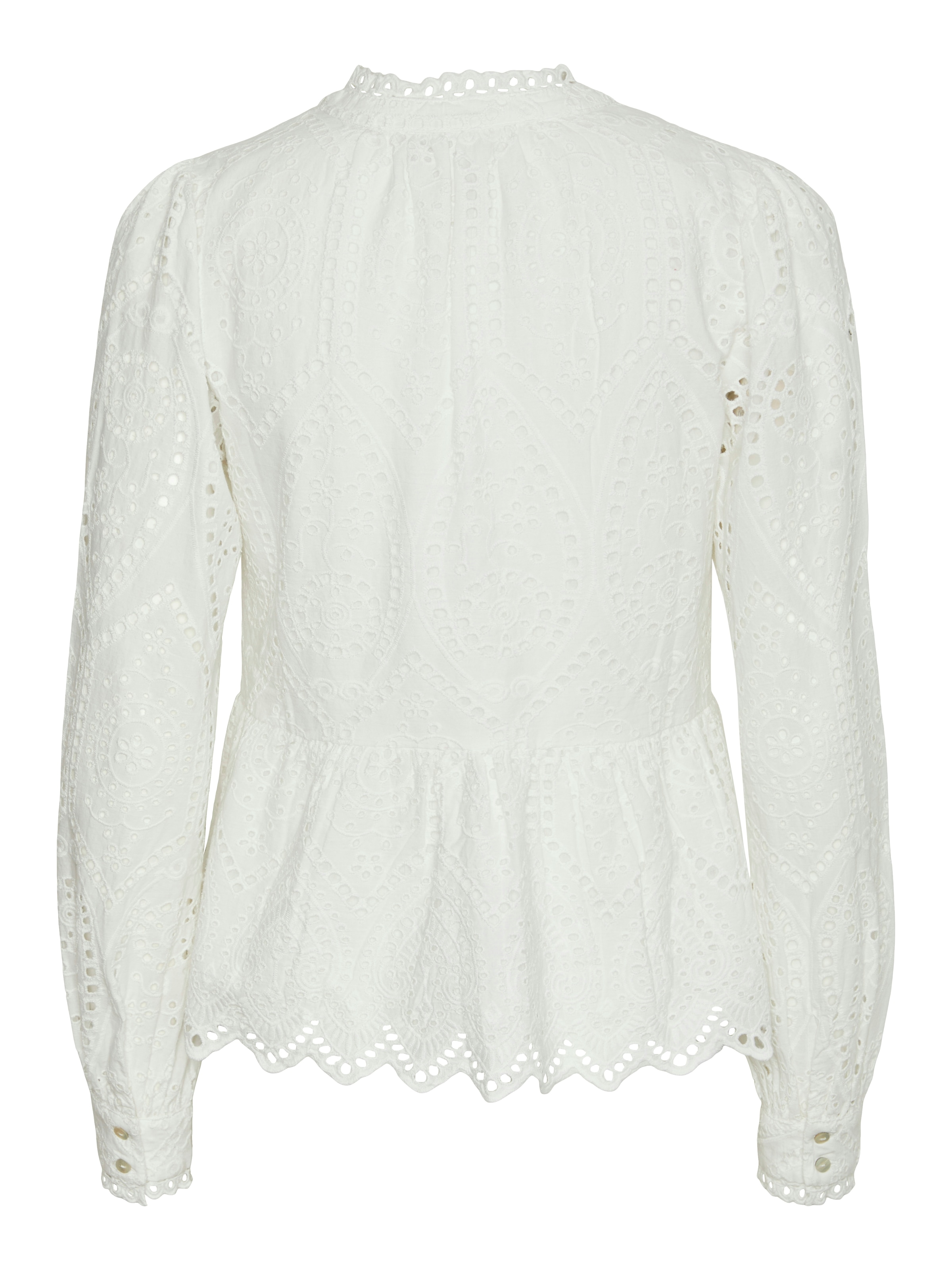 Y.A.S Spitzenbluse »YASHOLI LS TOP S. NOOS«