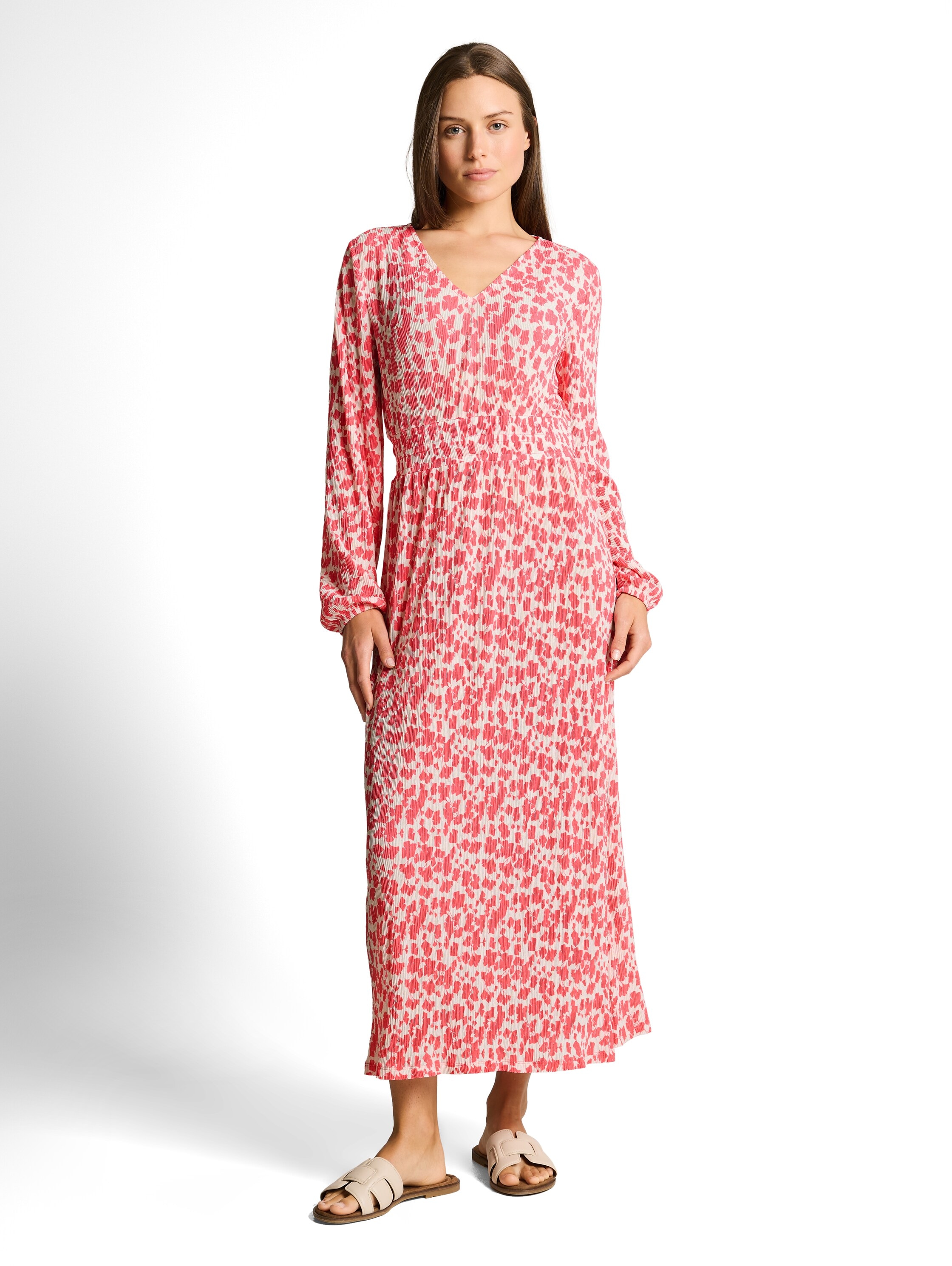 Image of TOM TAILOR Midikleid mit All-Over Print