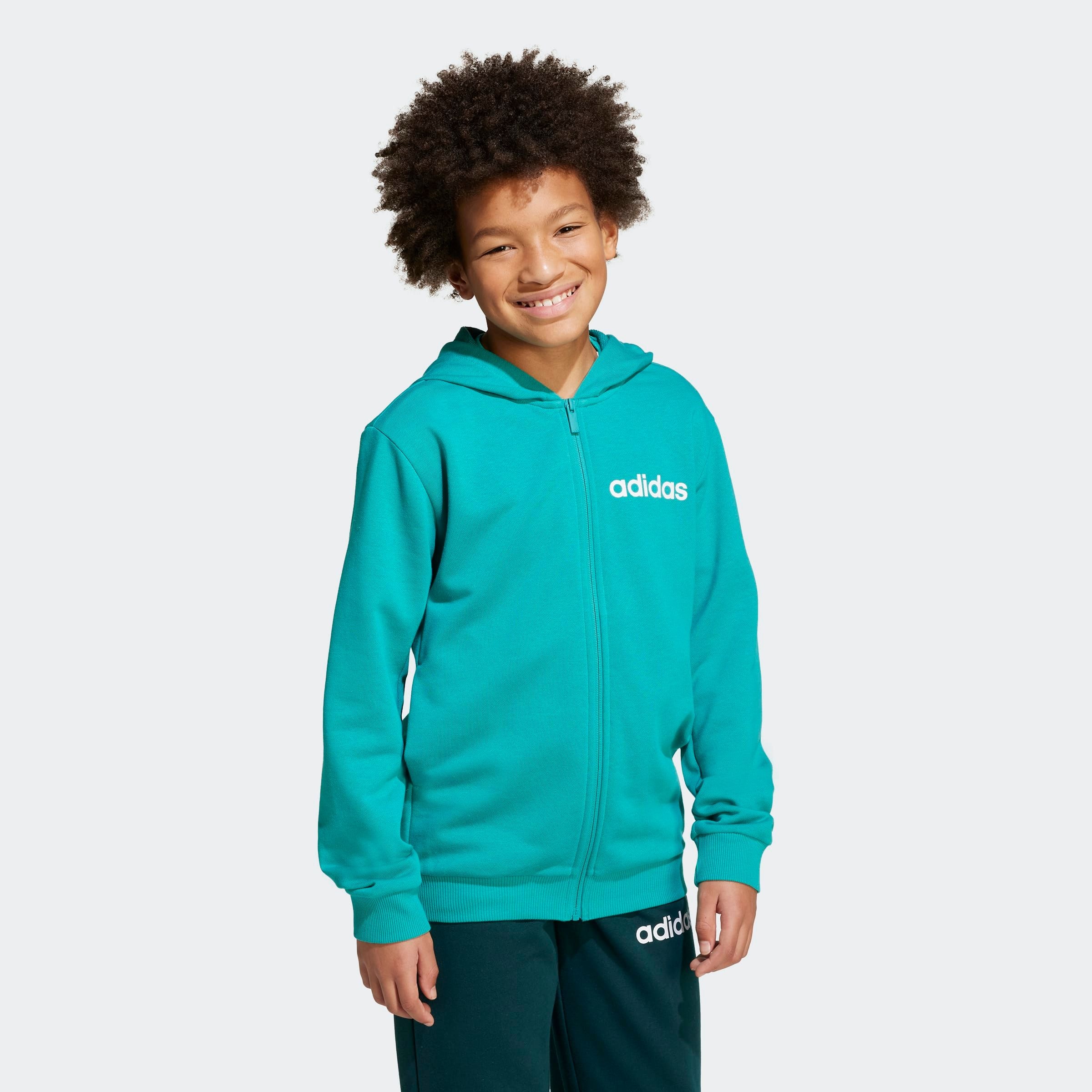 adidas Sportswear Trainingsanzug »J LIN FT TS 220«, (2 tlg.)