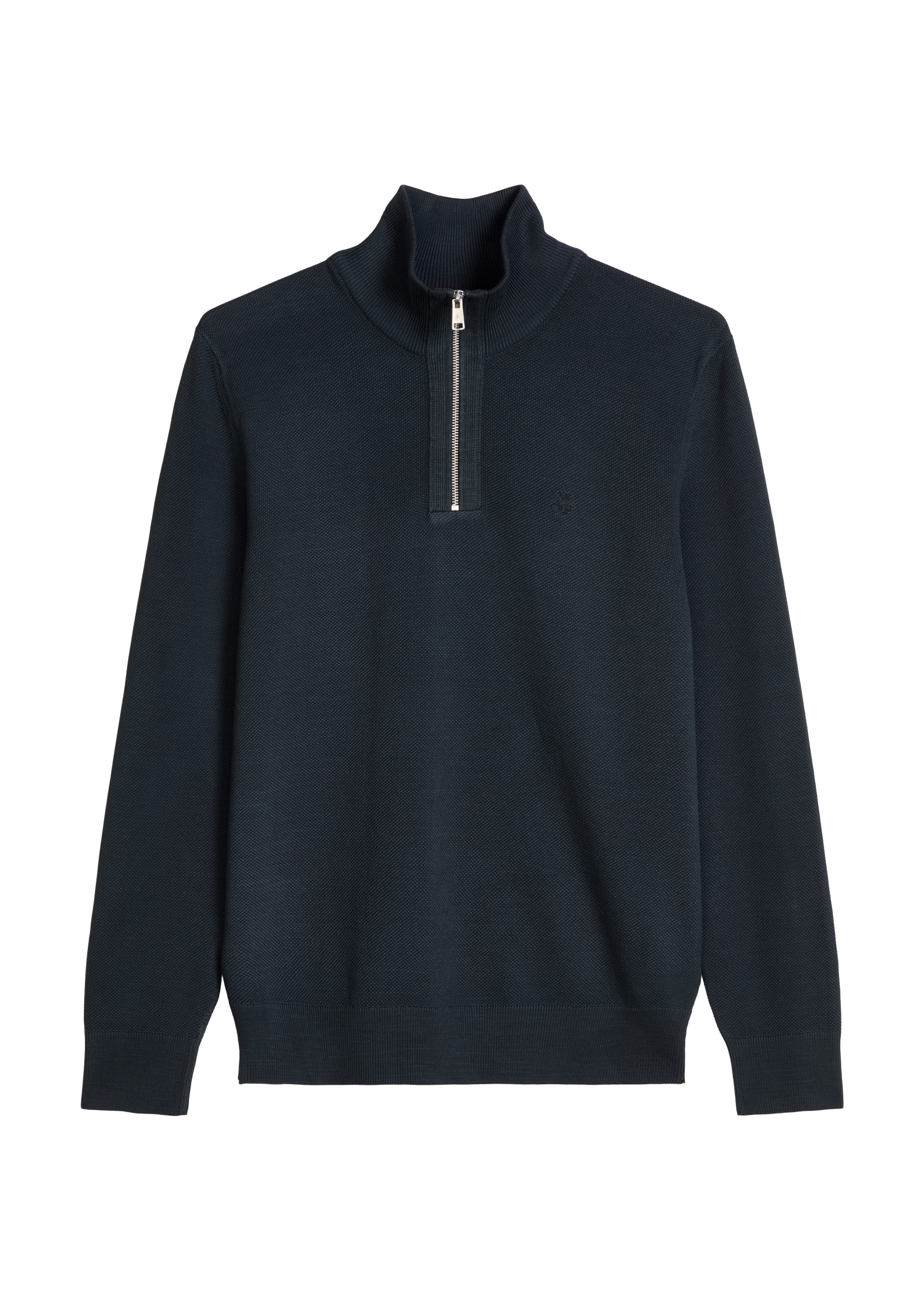 Marc O'Polo Troyer mit Logostickerei, Regular Fit