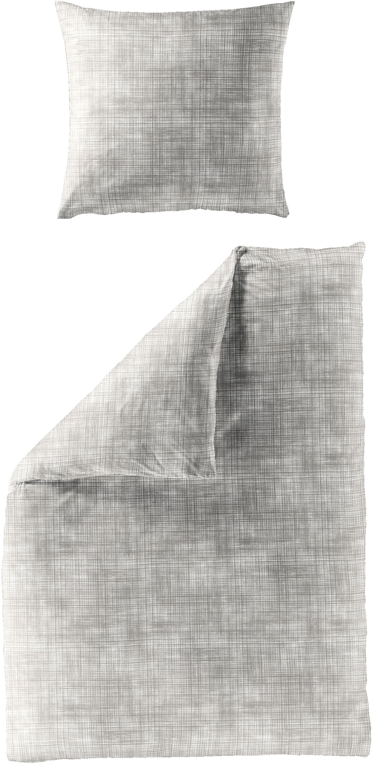 Image of BIERBAUM Bettwäsche "4172" 2 Stk. Mako-Satin, 100 % Baumwolle, pflegeleicht