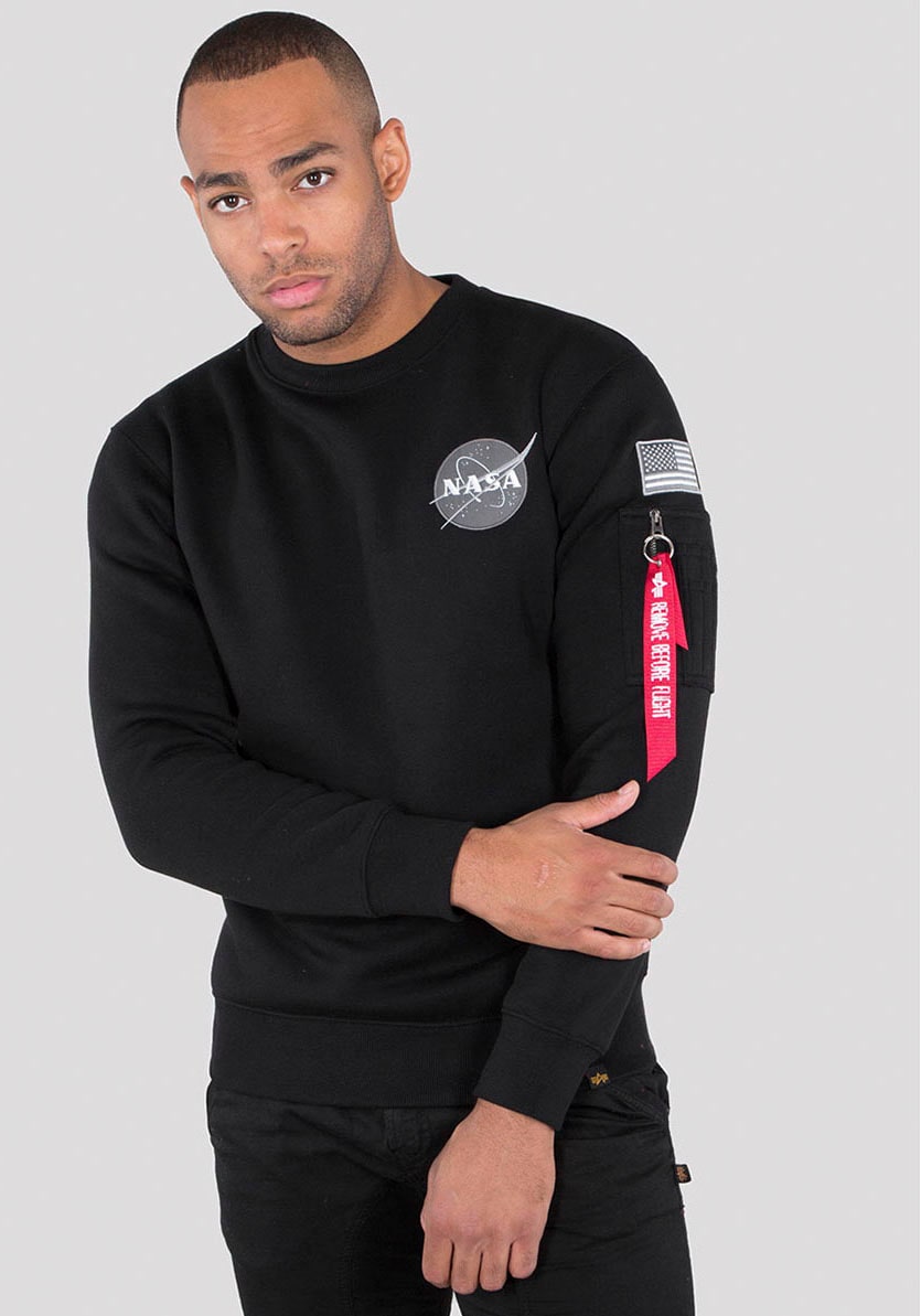 Image of Alpha Industries Sweatshirt »Space Shuttle« bei Ackermann Versand Schweiz