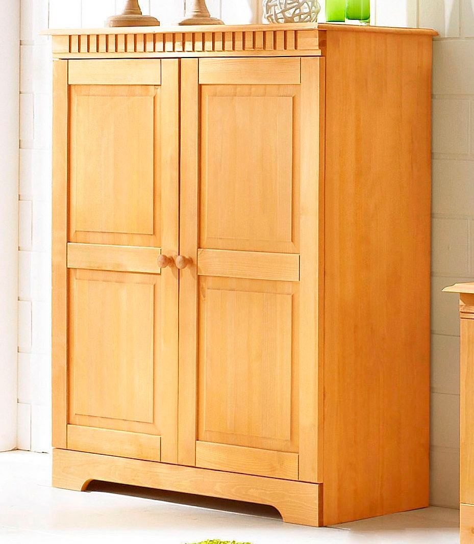 Image of GOODproduct Kommode "Cubrix" aus schönem massivem Kiefernholz, Höhe 100 cm