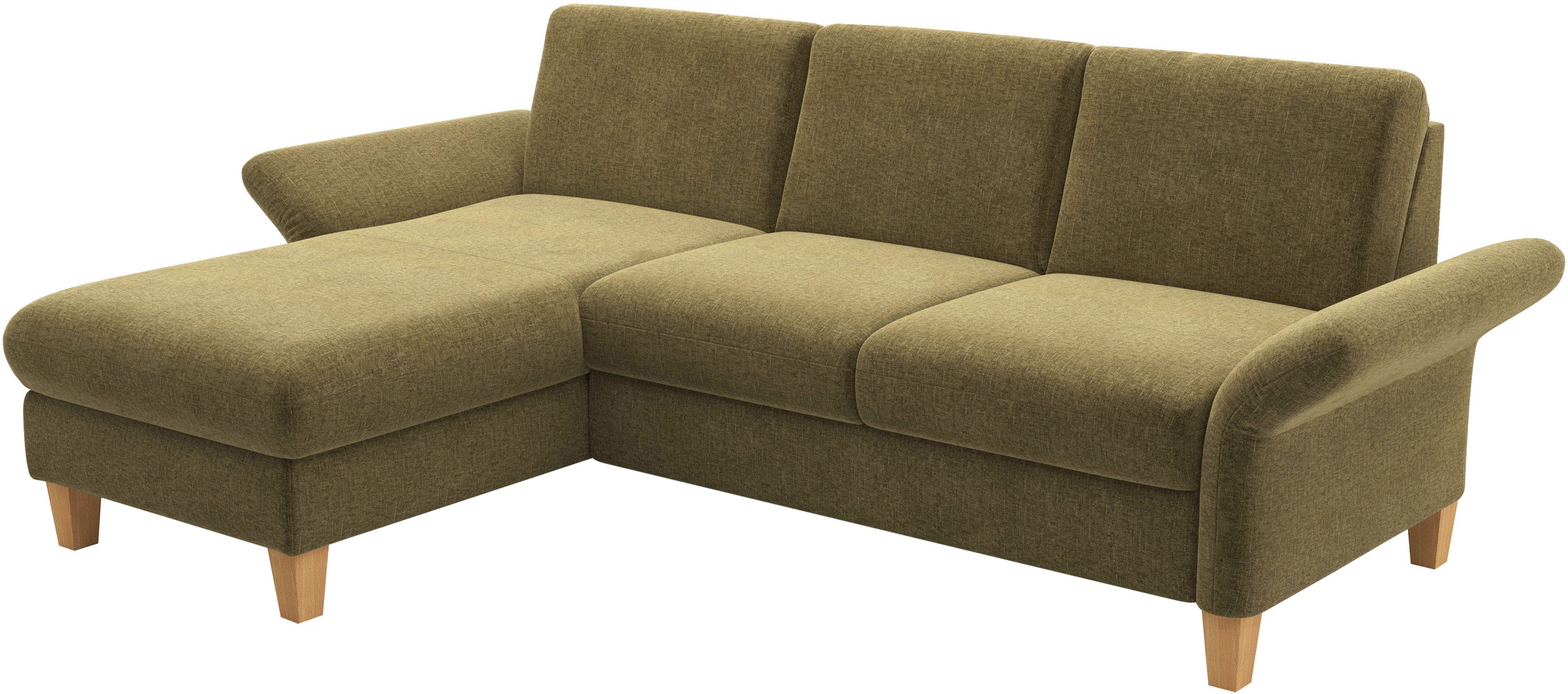 Home affaire Ecksofa »Rochelle, L-Form«, wahlweise mit Armteilverstellung, Bettfunktion und Bettkasten