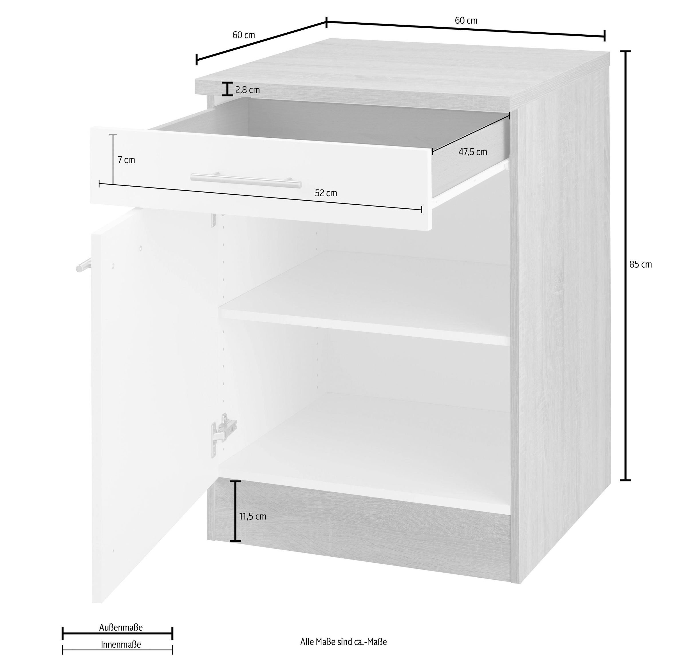 OPTIFIT Unterschrank »Kalmar«, Breite 60 cm günstig kaufen