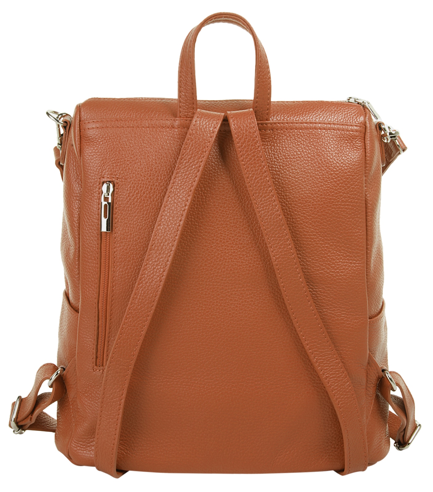 Samantha Look Cityrucksack, echt Leder, Made in Italy