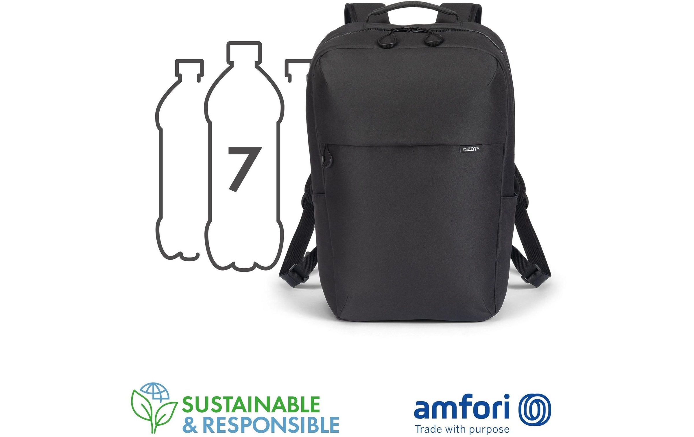 DICOTA Notebook-Rucksack »Commuter 13-16«