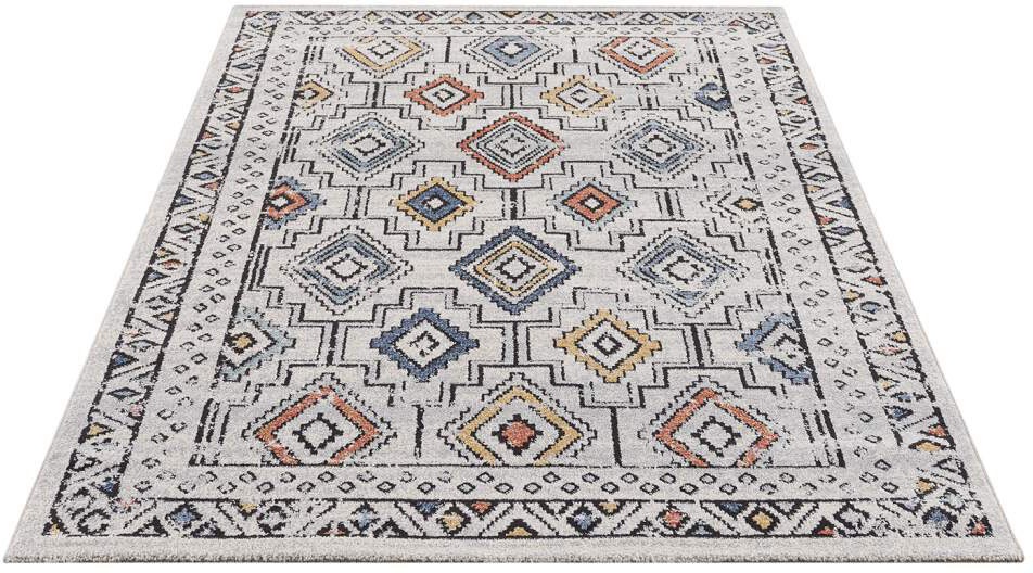 Image of Carpet City Teppich »Mista 2565«, rechteckig, 9 mm Höhe, Kurzflor, Boho-Optik, Multicolor, Weich, ideal für Wohnzimmer & Schlafzimmer bei Ackermann Versand Schweiz