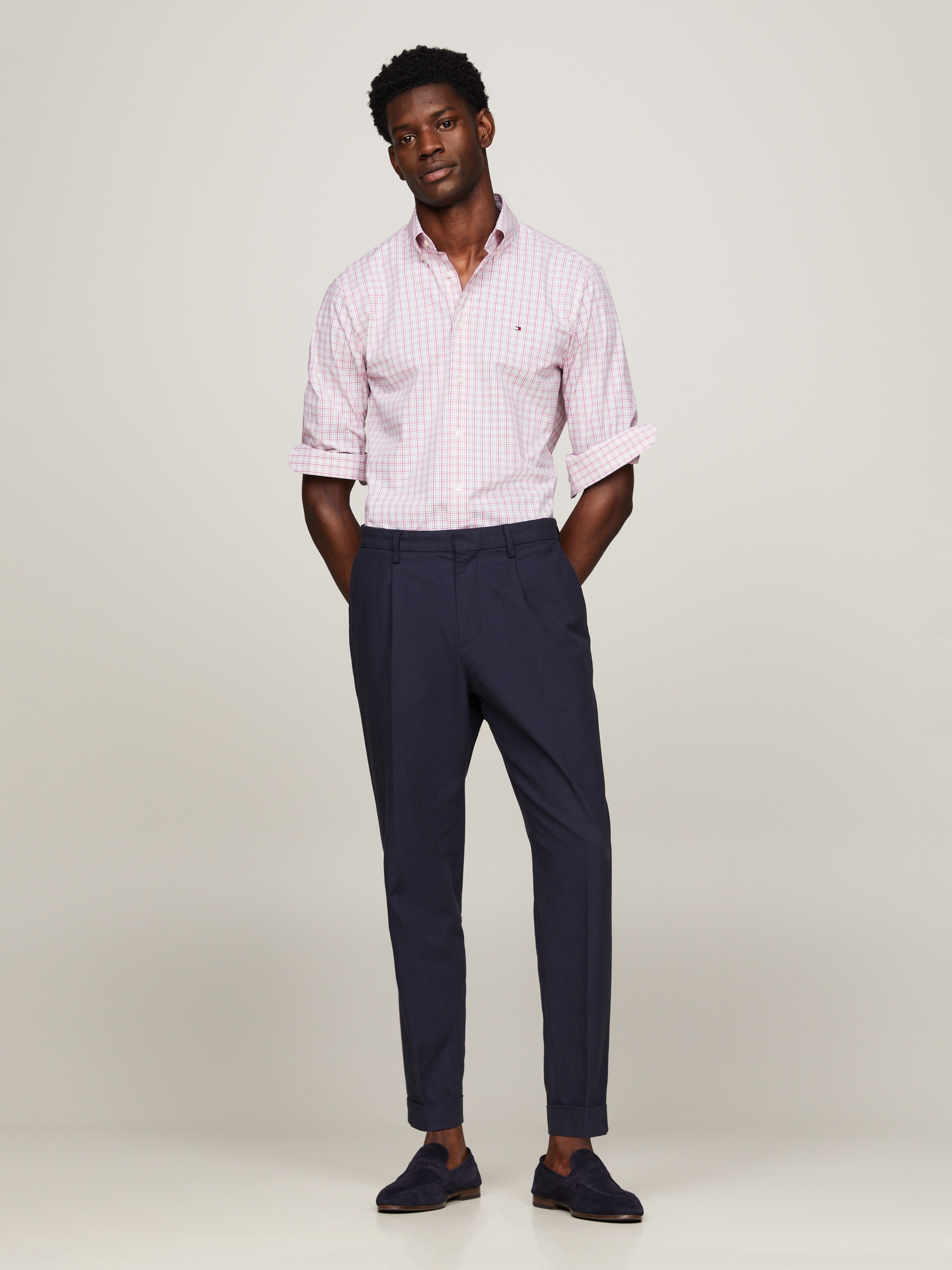 Tommy Hilfiger Businesshemd »CL STR BUSINESS CHECK RF SHIRT«
