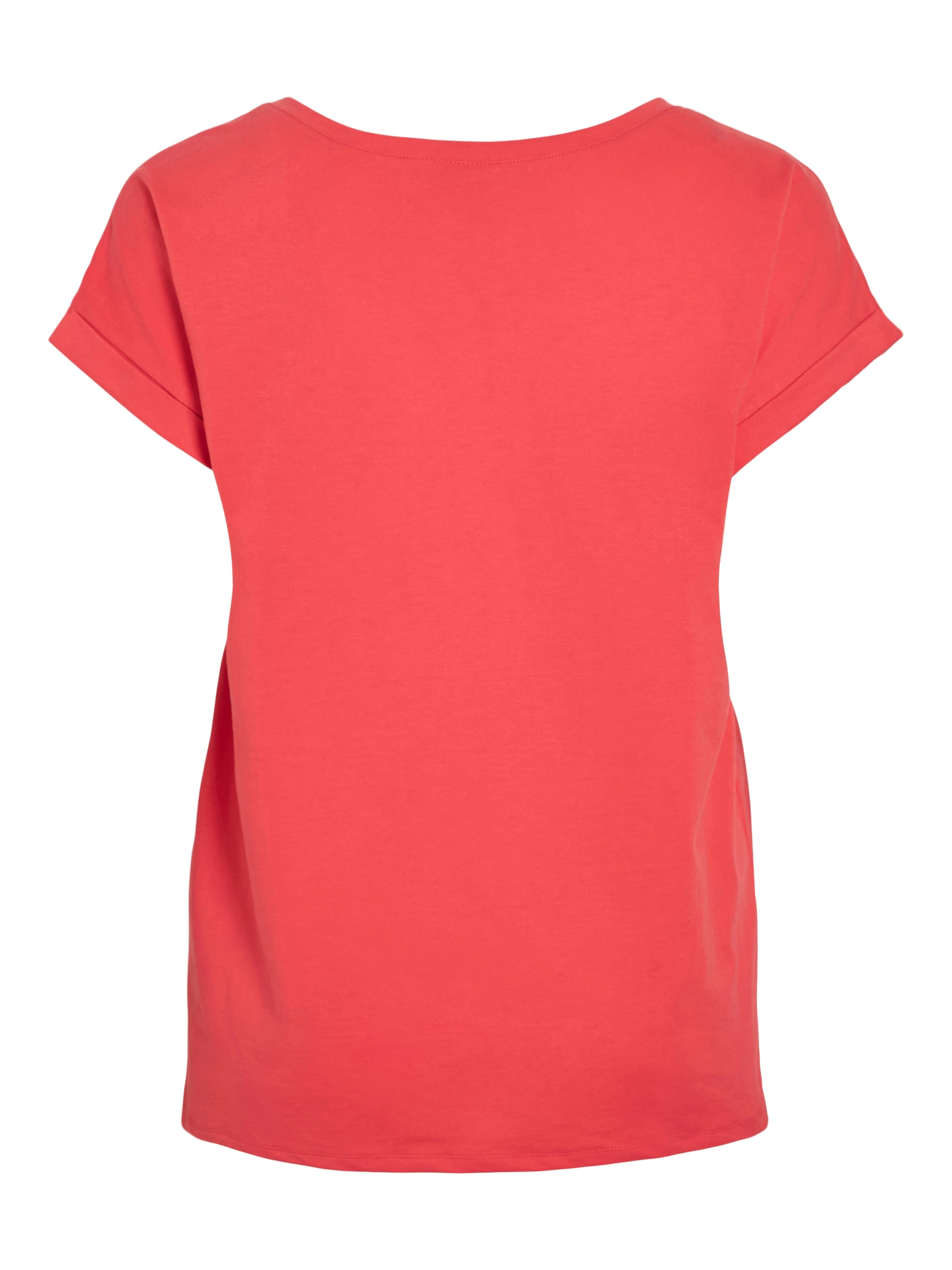 Vila Shirt à col rond »VIDREAMERS NEW PURE T-SHIRT/SU-NOOS« mélange coton, coupe régulière