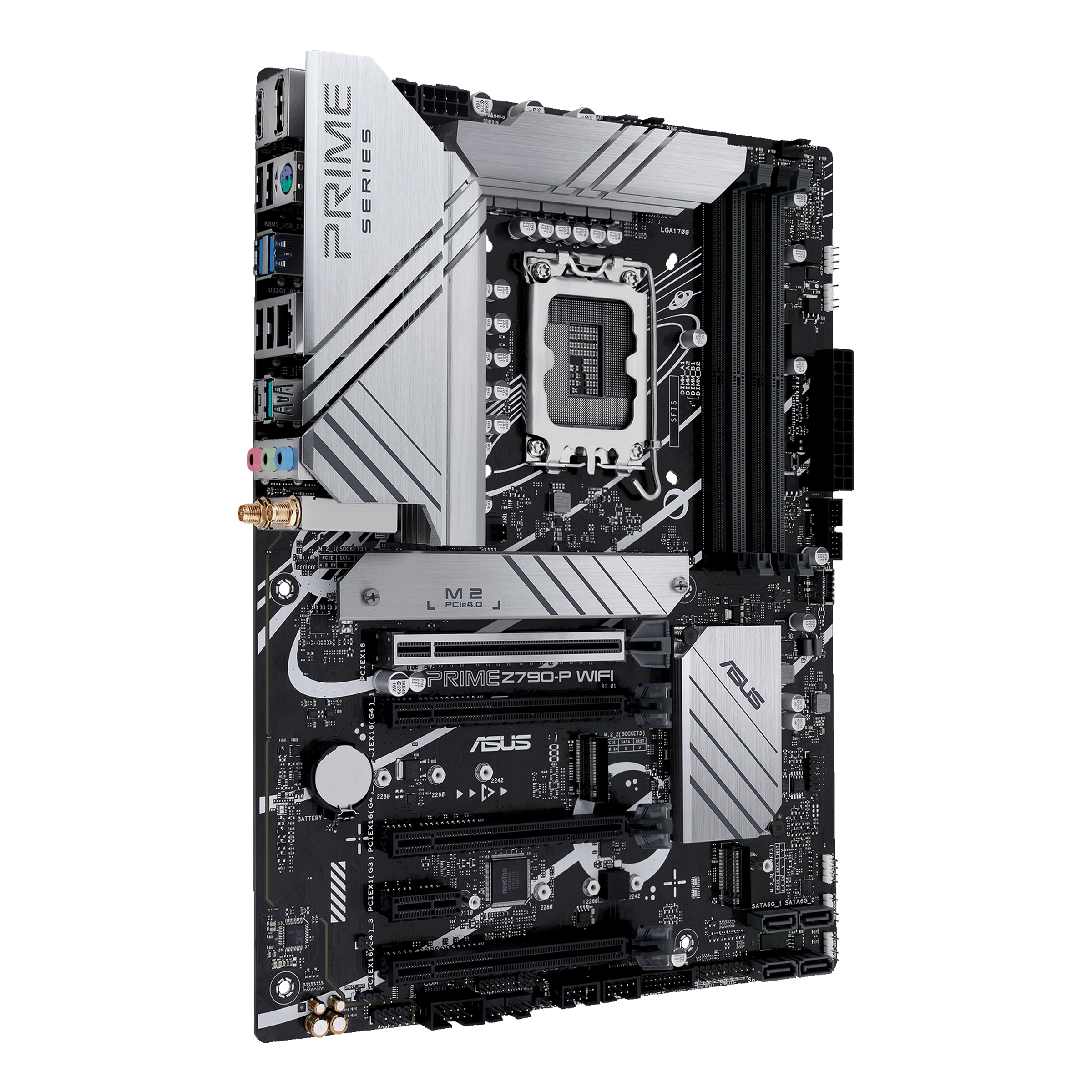 Asus Mainboard »PRIME Z790-P WIFI«, ATX, PCIe 5.0, DDR5 Speicher, 3x M.2, WiFI 6, HDMI, DisplayPort