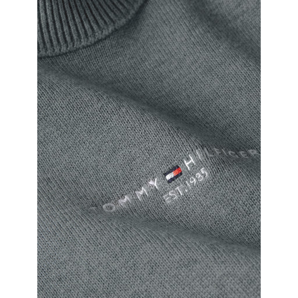 Tommy Hilfiger Rundhalspullover »HILFIGER EMBRO CREW NECK«