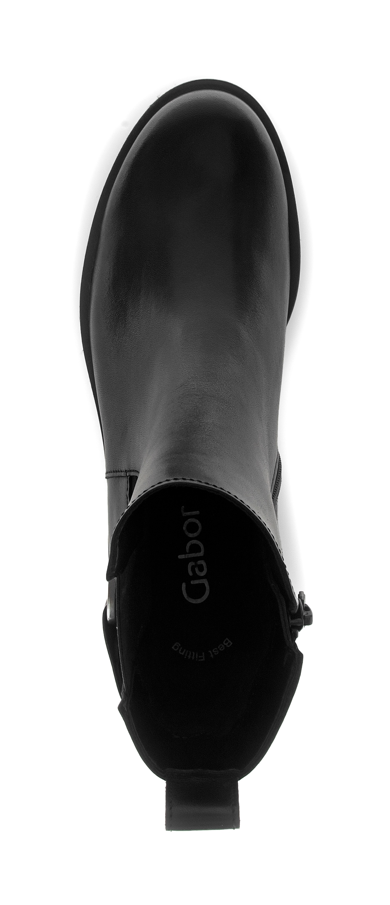 Gabor Chelseaboots  , Bockabsatz, Stiefelette, Businessschuh mit Schmuckelement