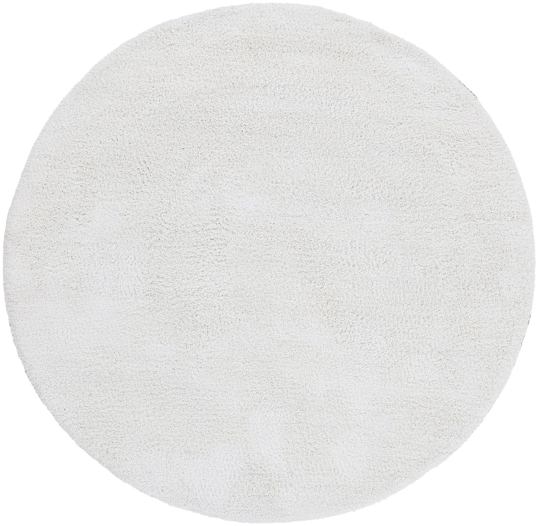 Image of carpetfine Teppich "Silky" rund 20 mm Höhe Shaggy, Langflor, uni, besonders weich, handarbeit