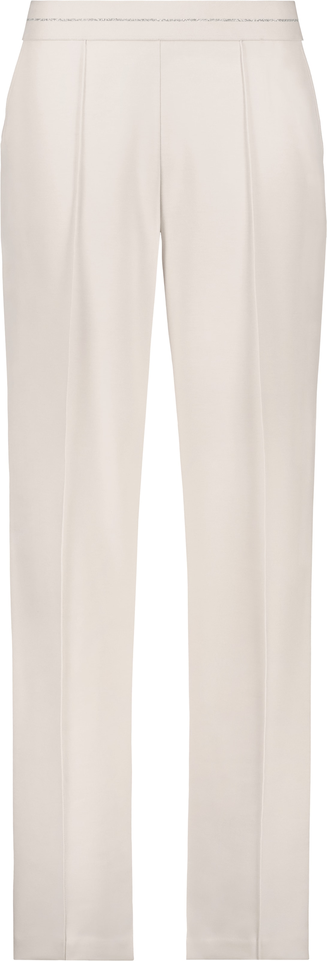 Monari Jogger Pants »Basic Lurex«  elastischer Bund mit Glitzerstreifen, Straight Fit