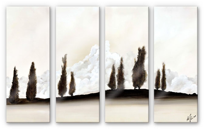 Wall-Art Mehrteilige Bilder »Meditative Ruhe (4-teilig)«, (Set, 4 St.)  kaufen