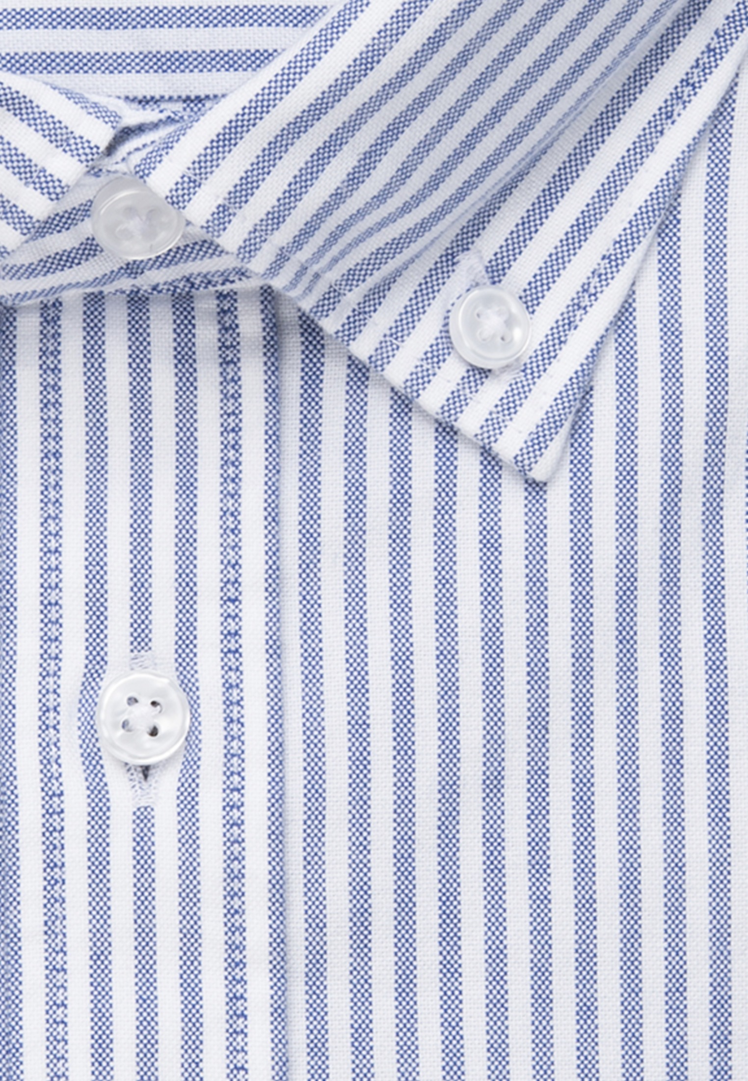 seidensticker Businesshemd »Shaped«, Shaped Langarm Button-Down-Kragen Streifen